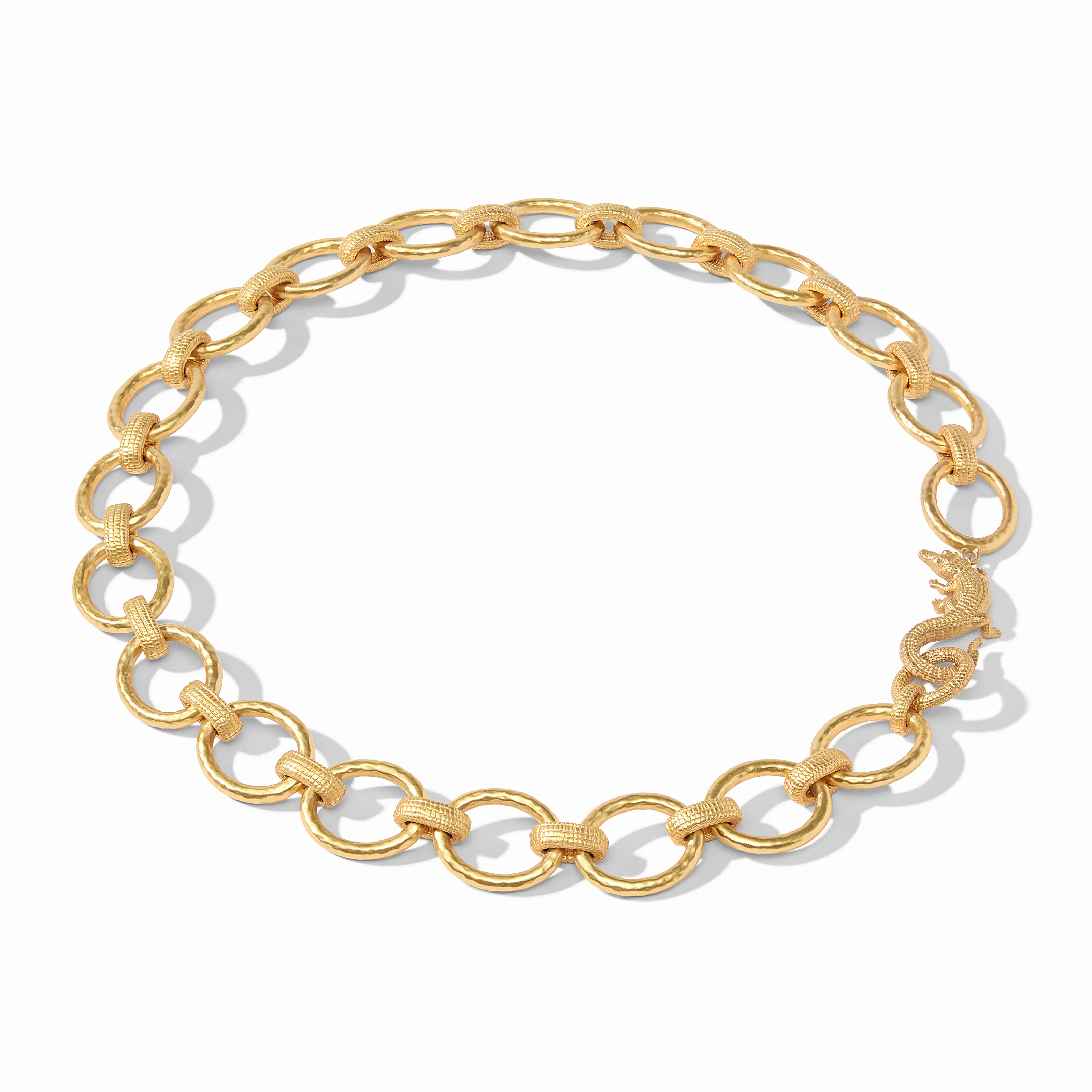 Alligator Link Necklace - Image 3