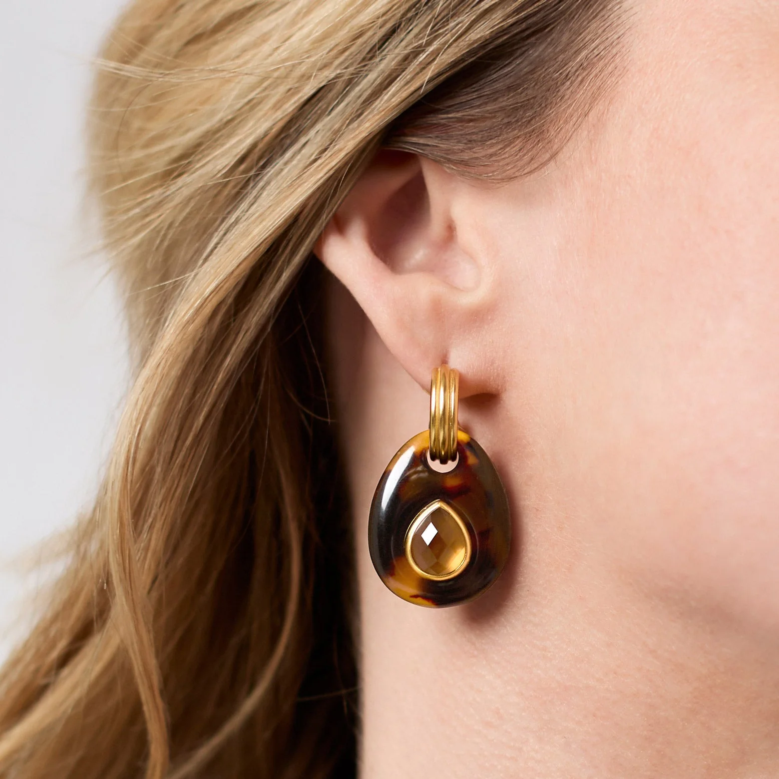 Carnaby Hoop & Charm Earring - Image 4