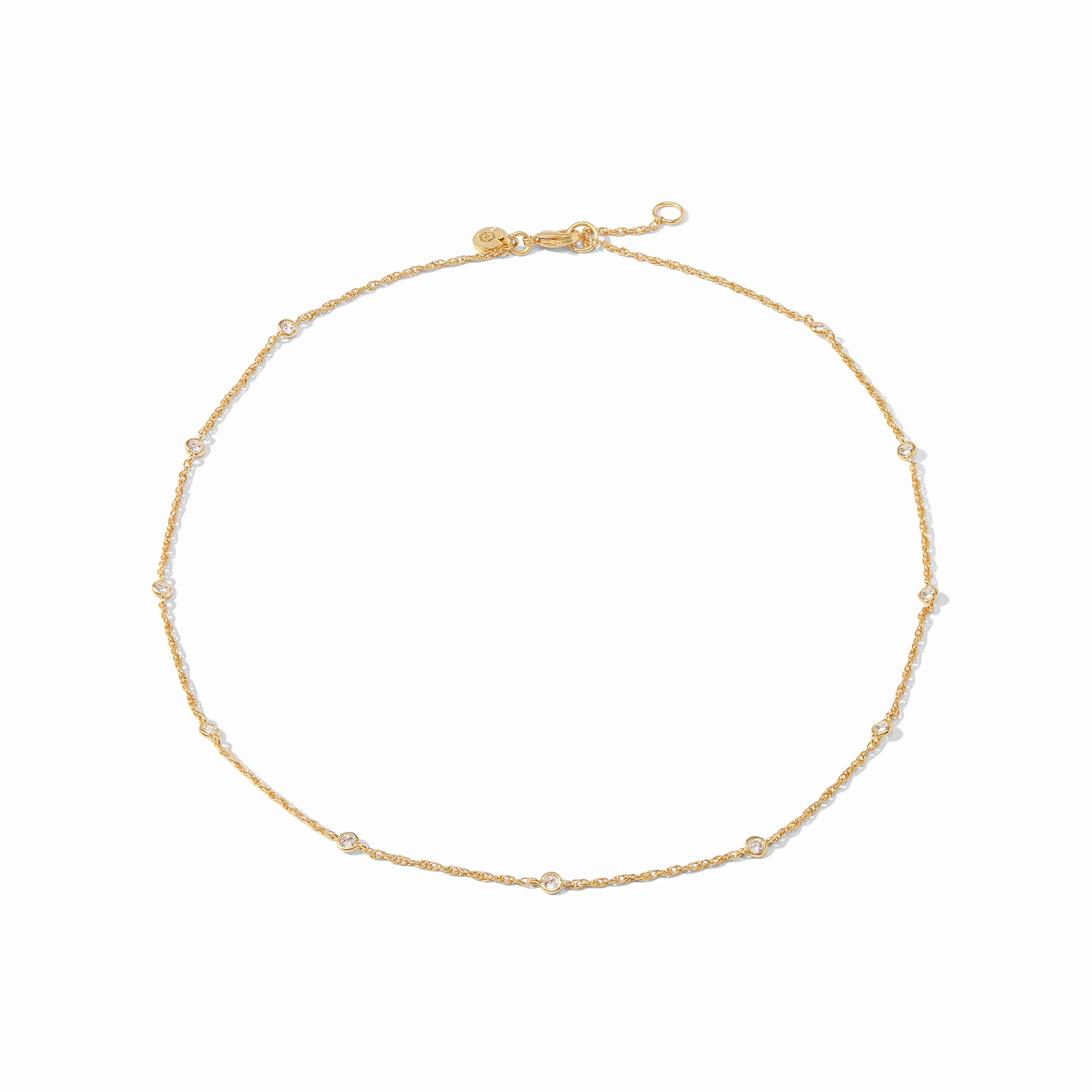 Celeste Delicate Station Necklace - Image 3