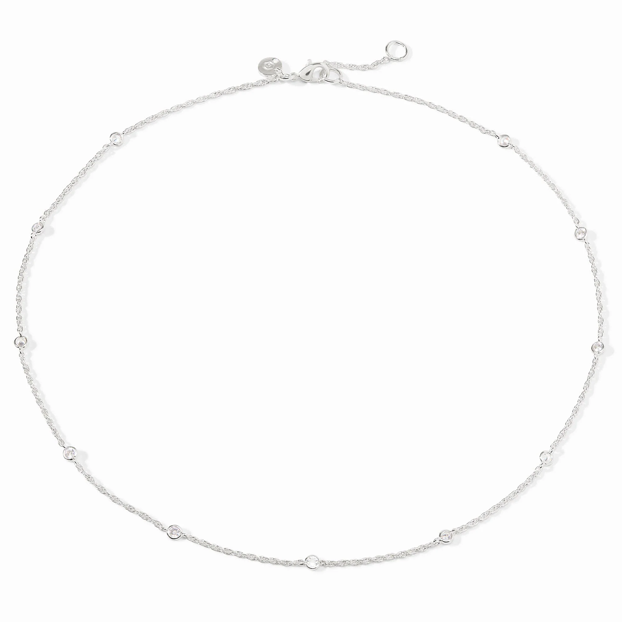 Celeste Delicate Station Necklace - Image 3
