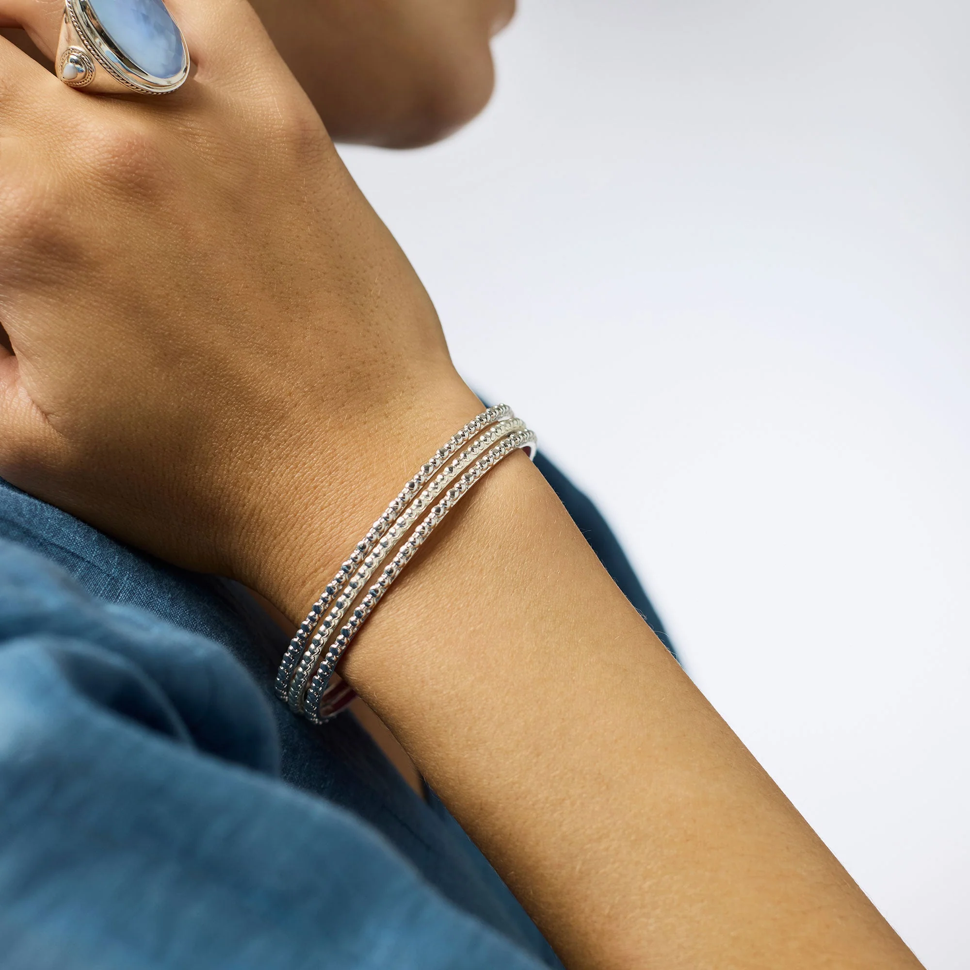 Colette Bead Bangle - Image 2