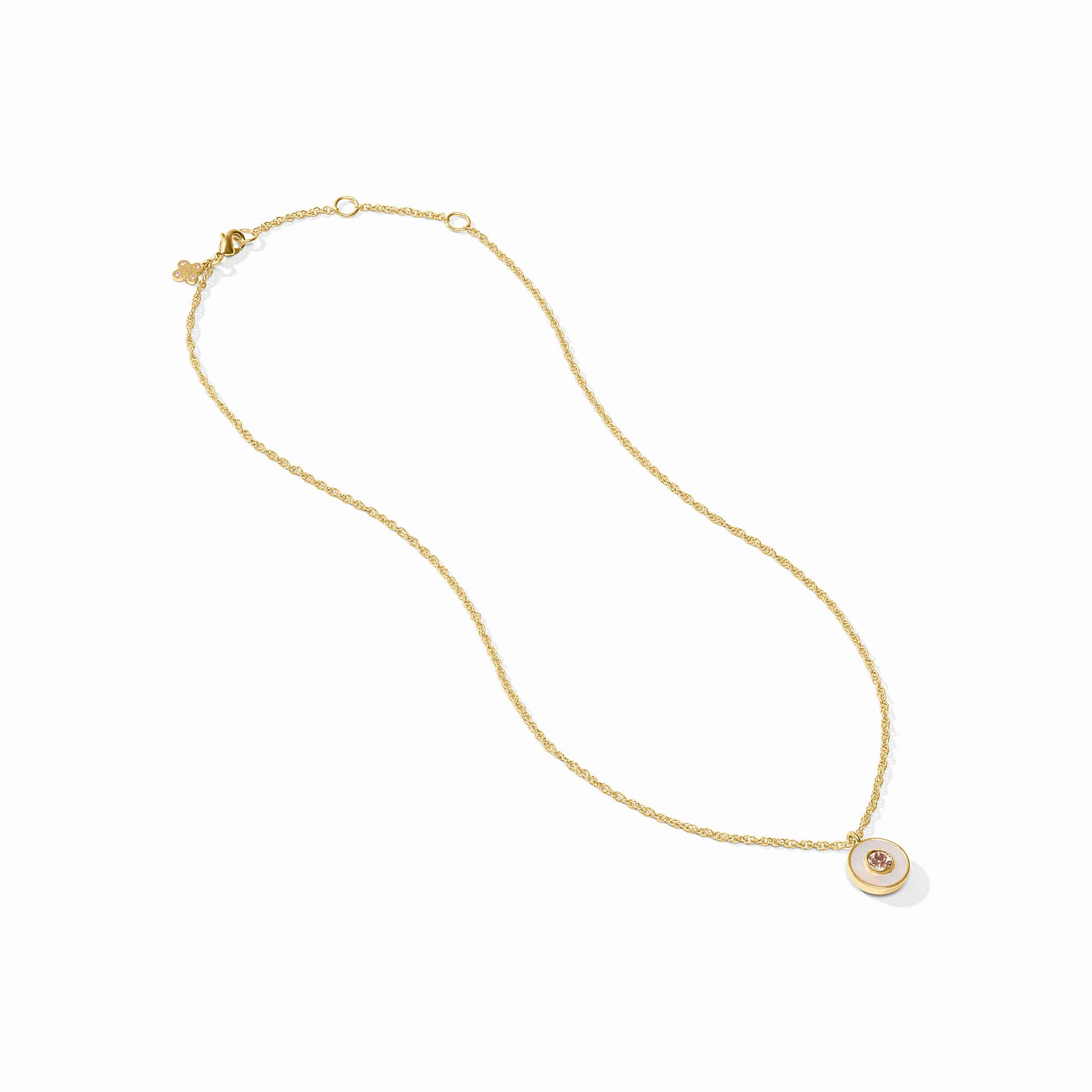 Colette Circle Delicate Necklace - Image 4