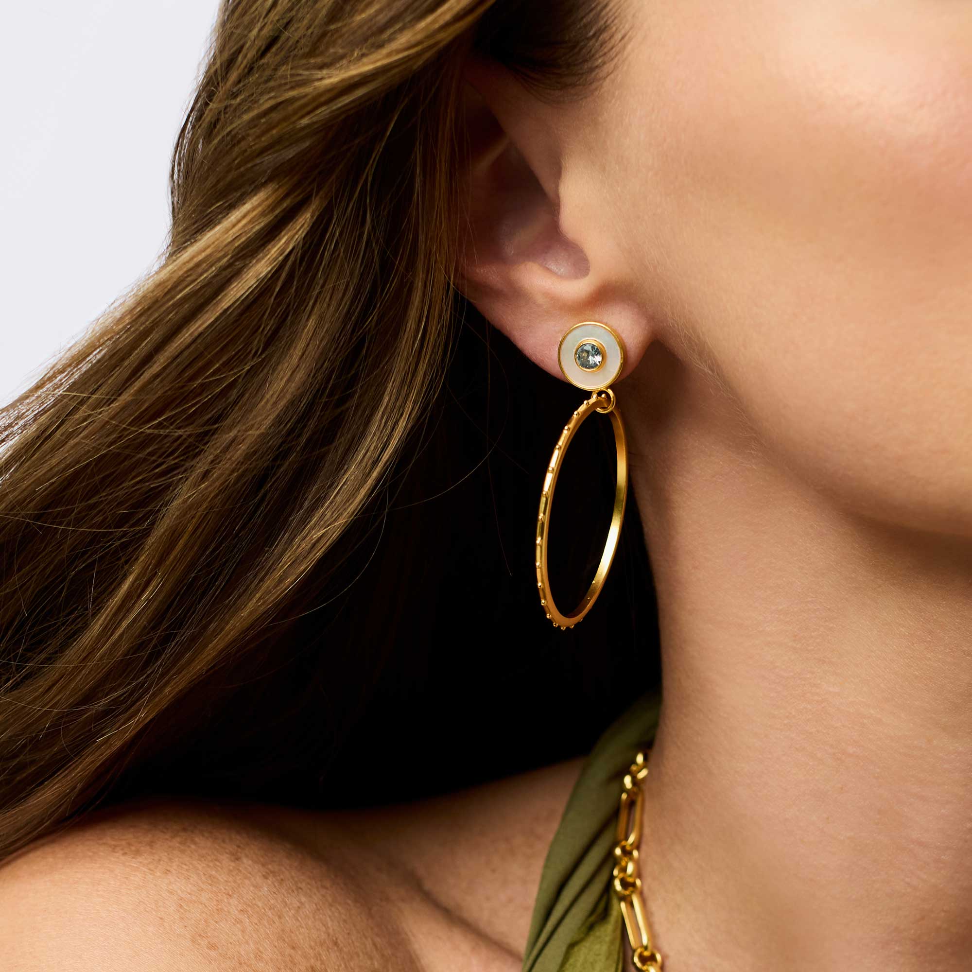 Colette Circle Earring - Image 3
