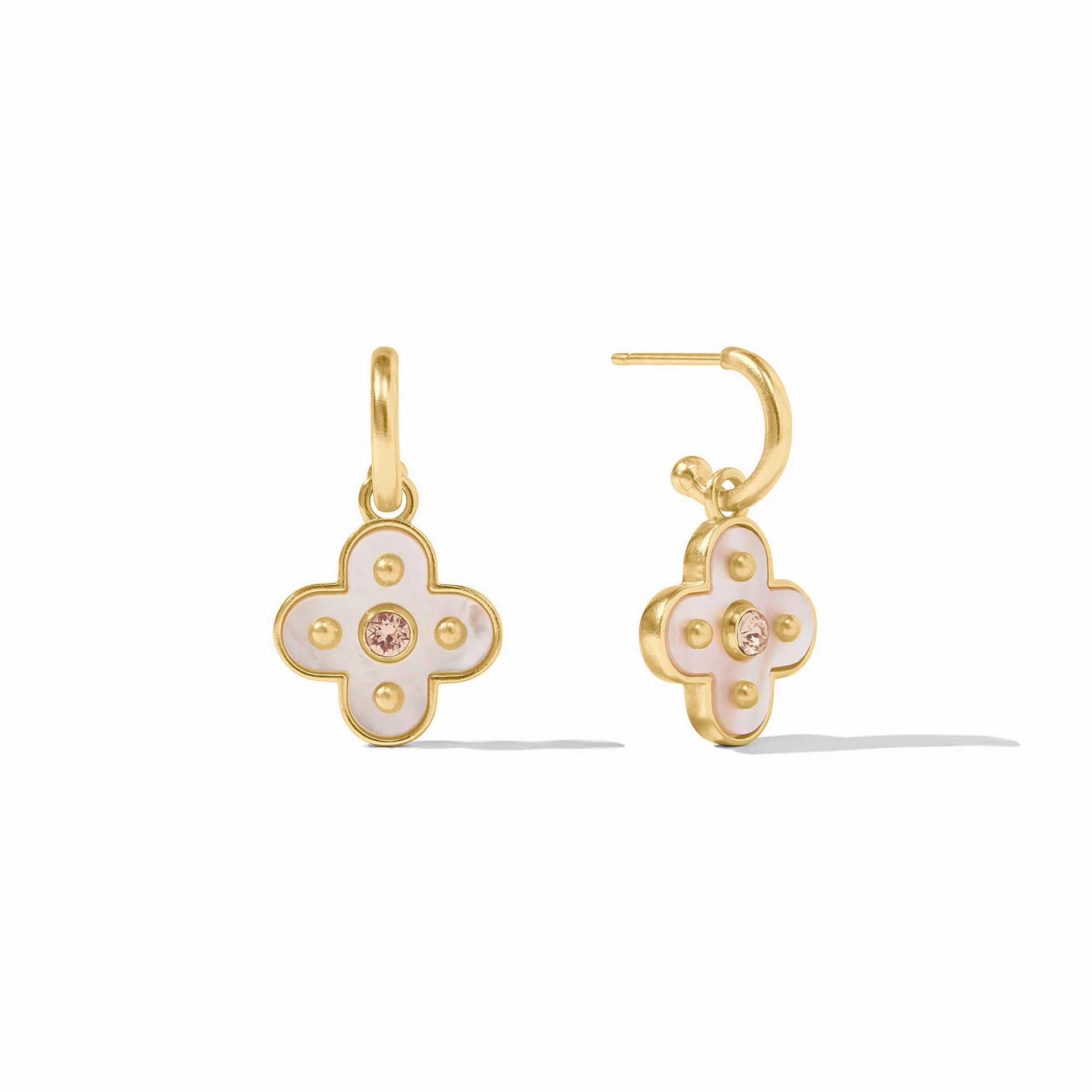Colette Hoop & Charm Earring - Image 2