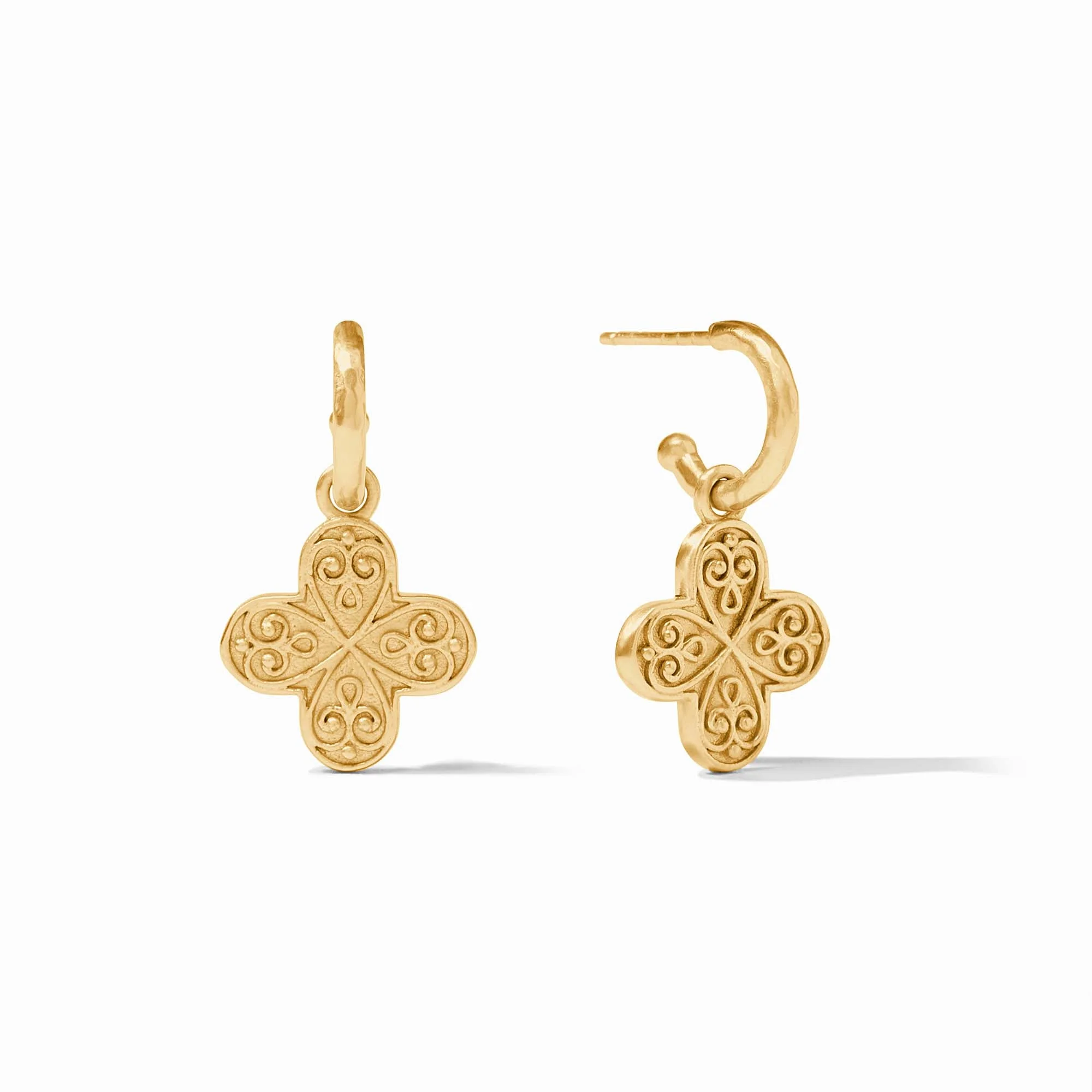 Corinth Hoop & Charm Earring - Image 3