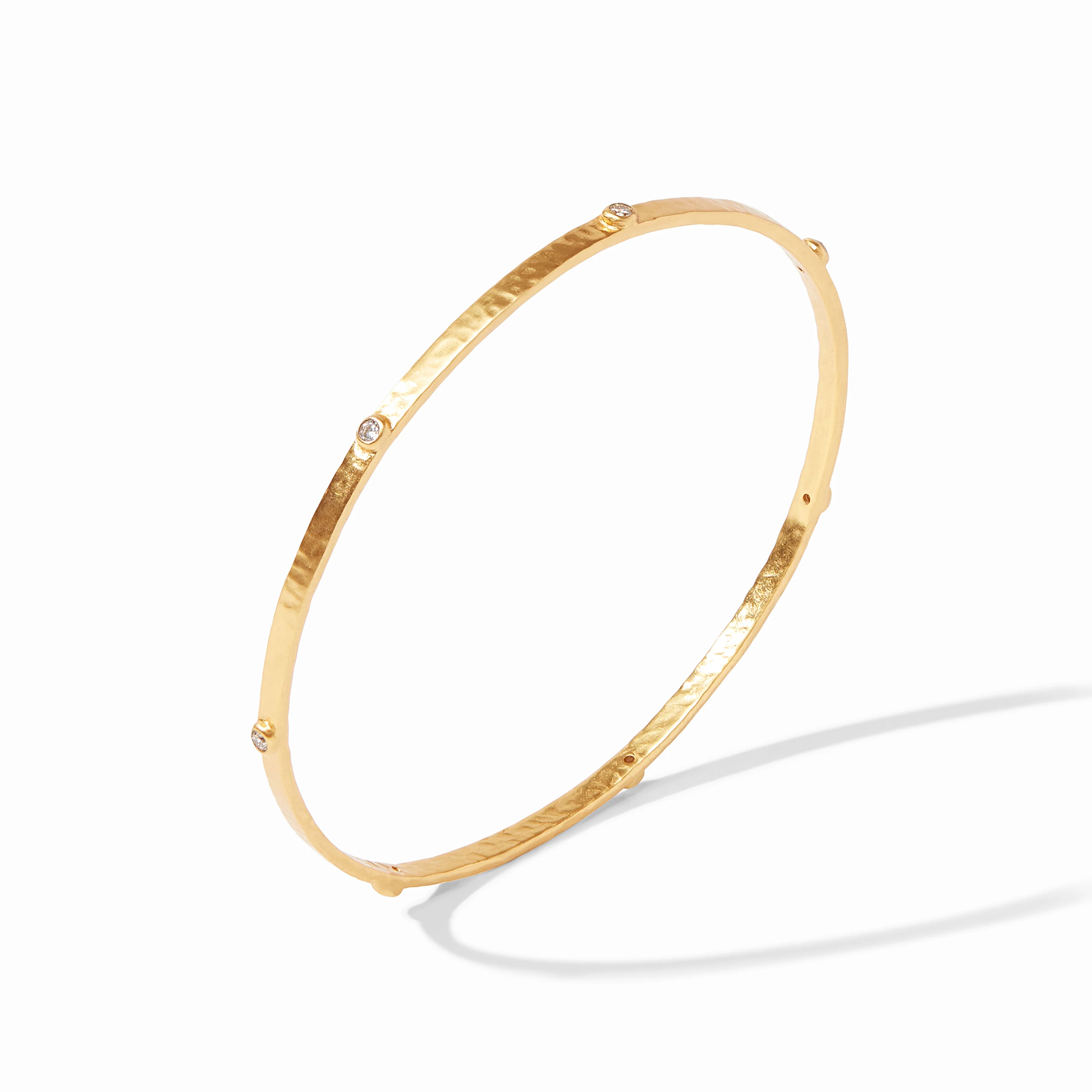 Crescent Stone Bangle - Image 5