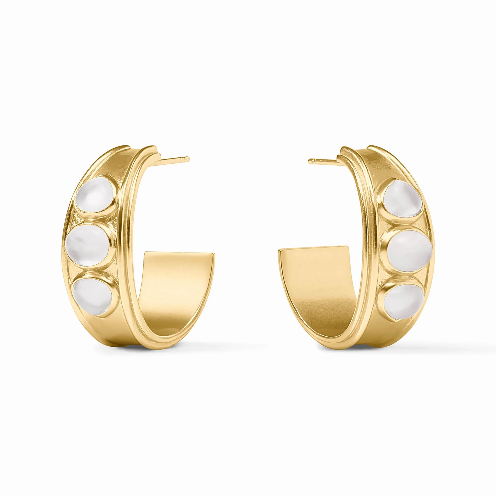 Dolce Stone Hoop - Image 3