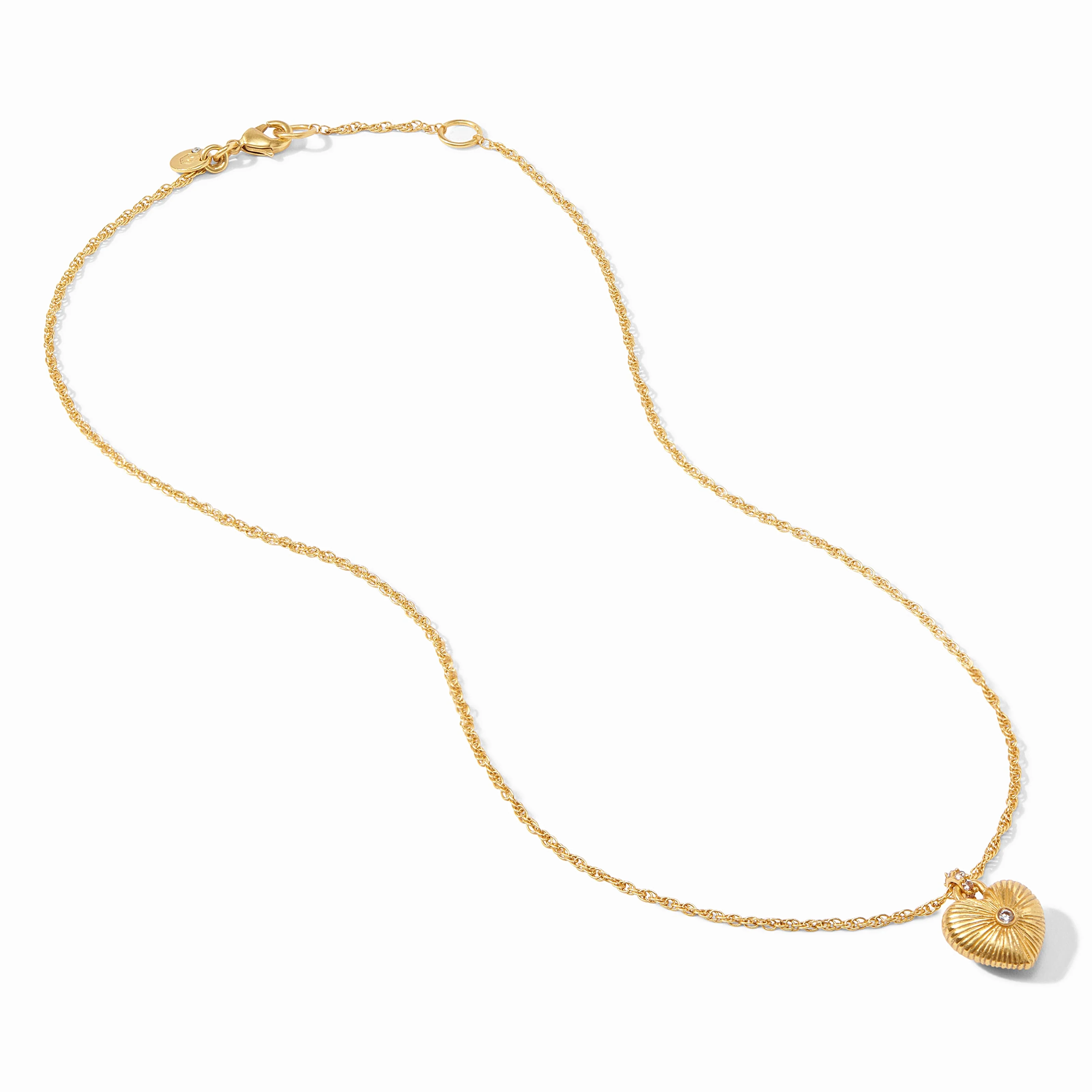 Esme Heart Solitaire Necklace - Image 3