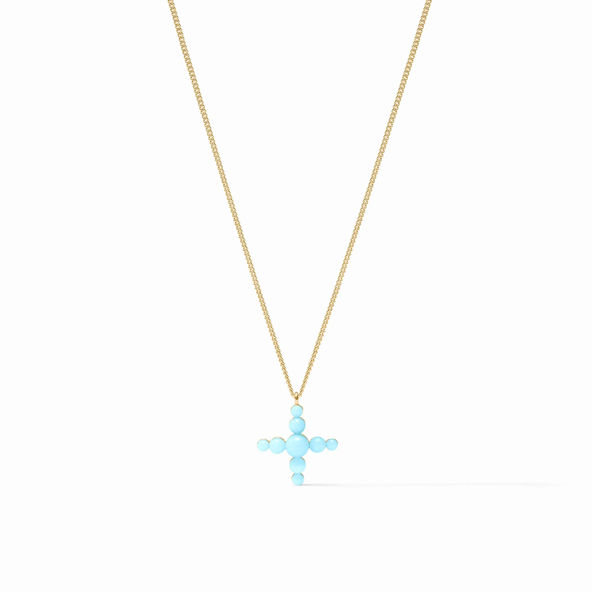 Gumdrop Cross Delicate Necklace - Image 2