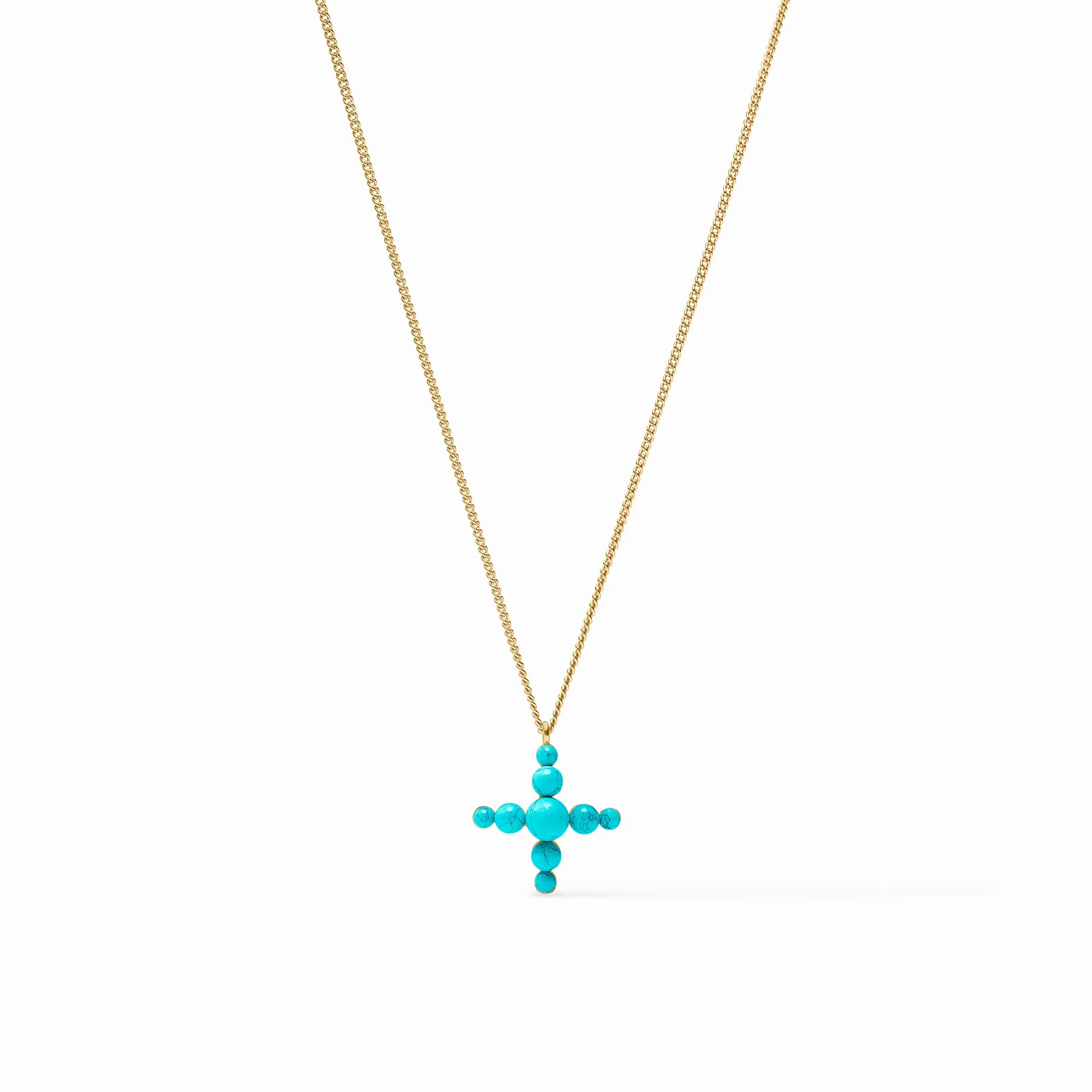 Gumdrop Cross Delicate Necklace - Image 3