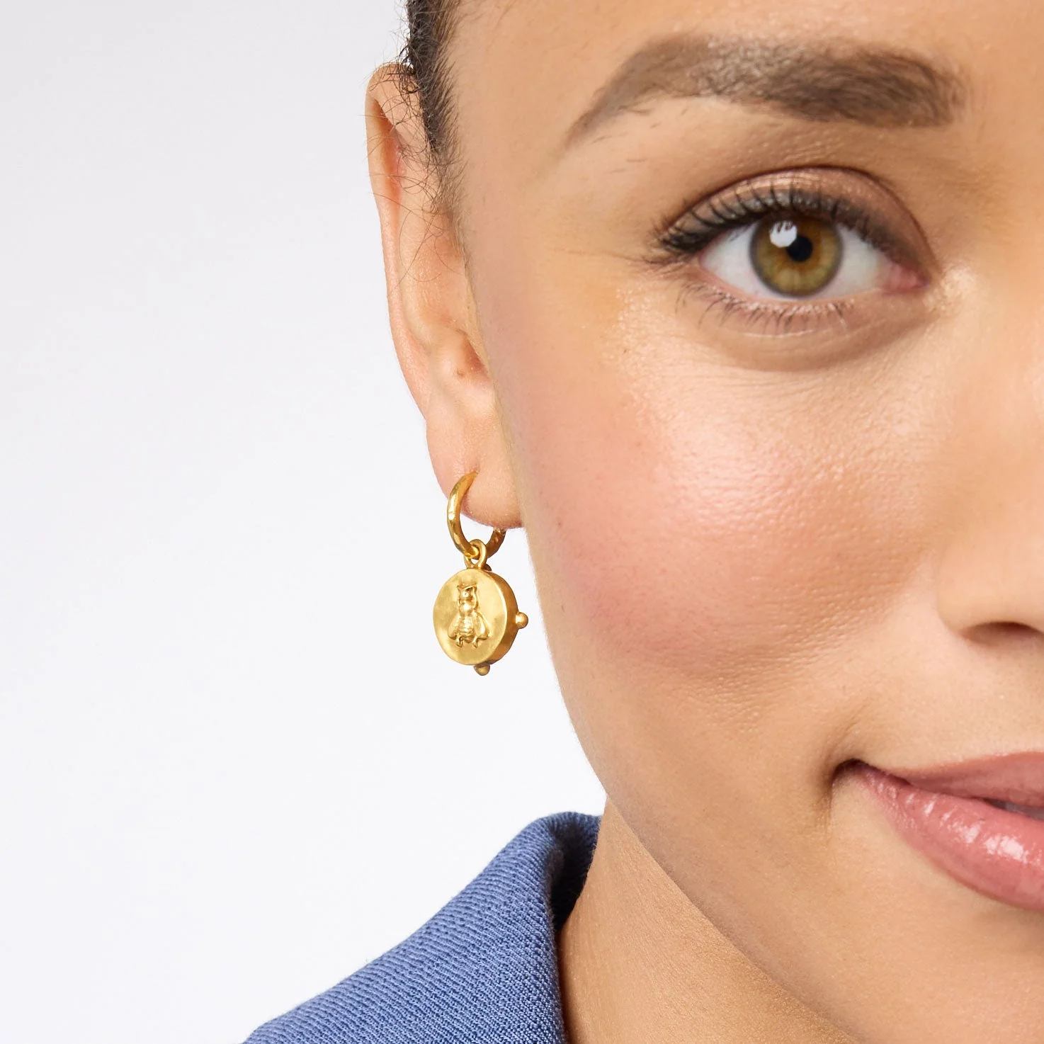 Honeybee Hoop & Charm Earring - Image 23