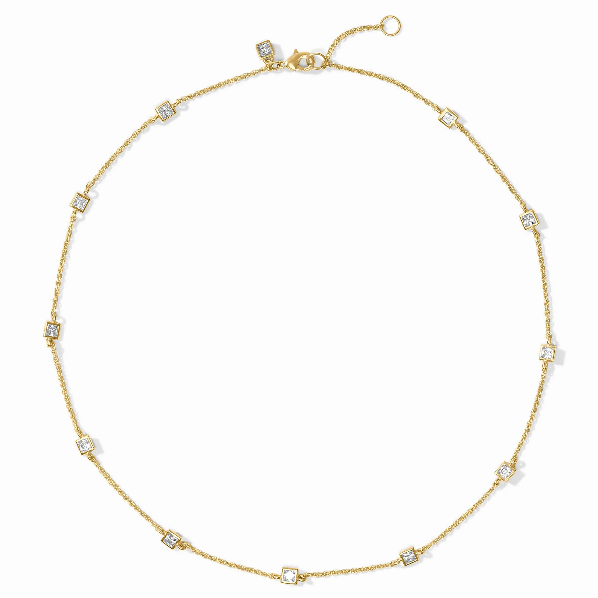 Jolie Delicate Station Necklace - Image 3