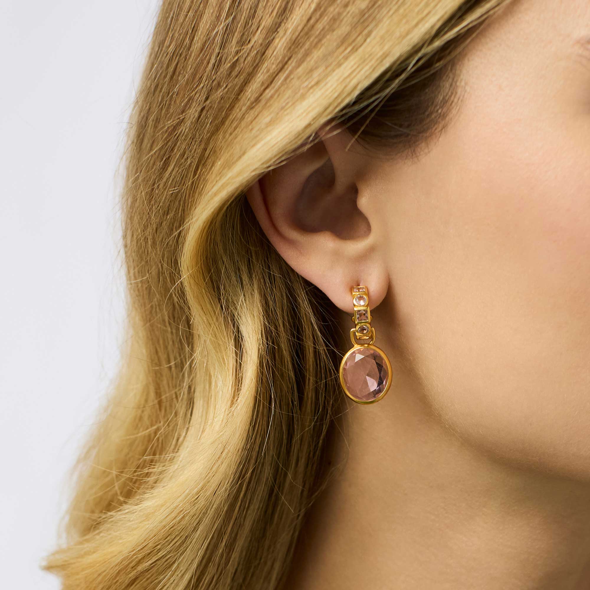 Jolie Hoop & Charm Earring - Image 4