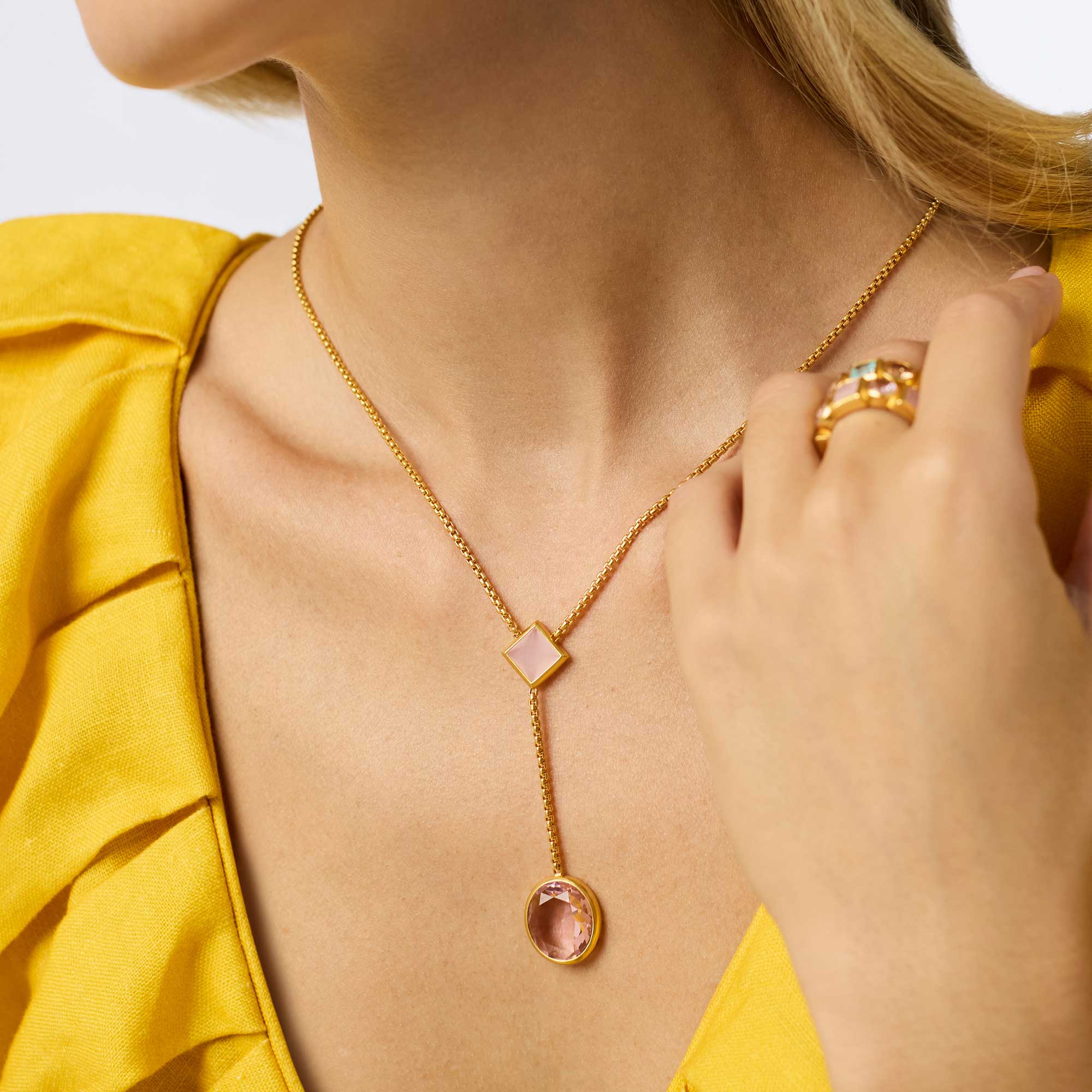 Jolie Lariat Necklace - Image 4
