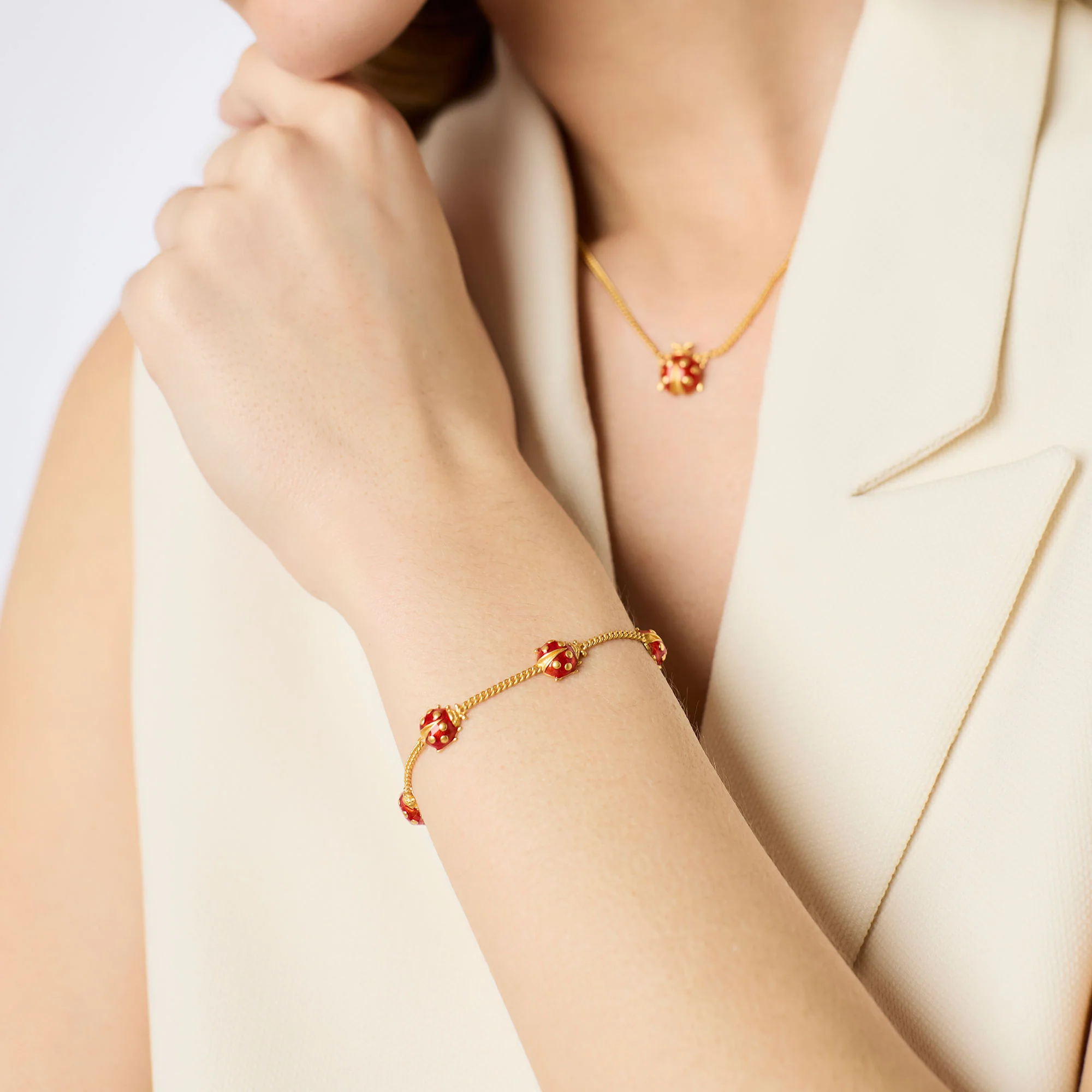 Ladybug Delicate Bracelet - Image 4