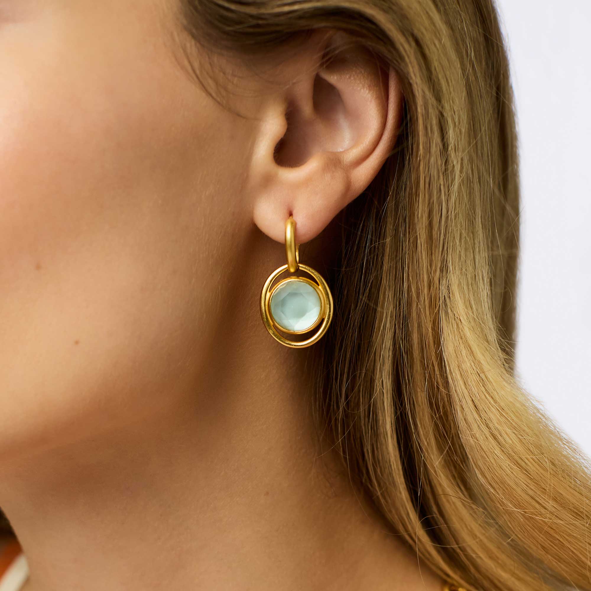 Laguna Hoop & Charm Earring - Image 4