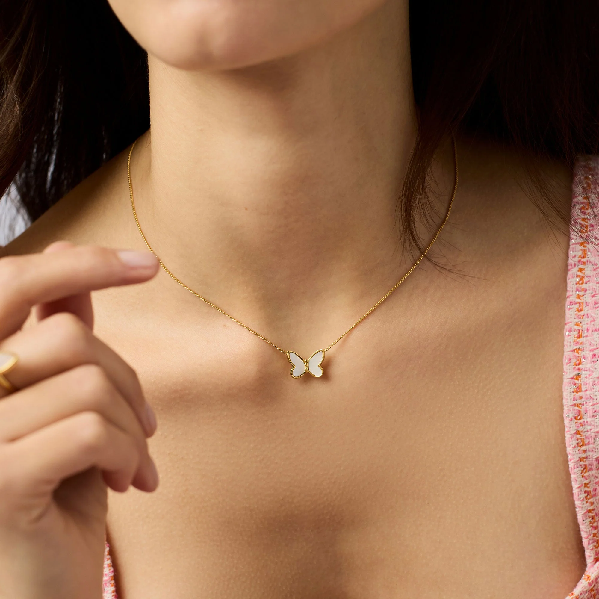 Papillon Delicate Necklace - Image 2