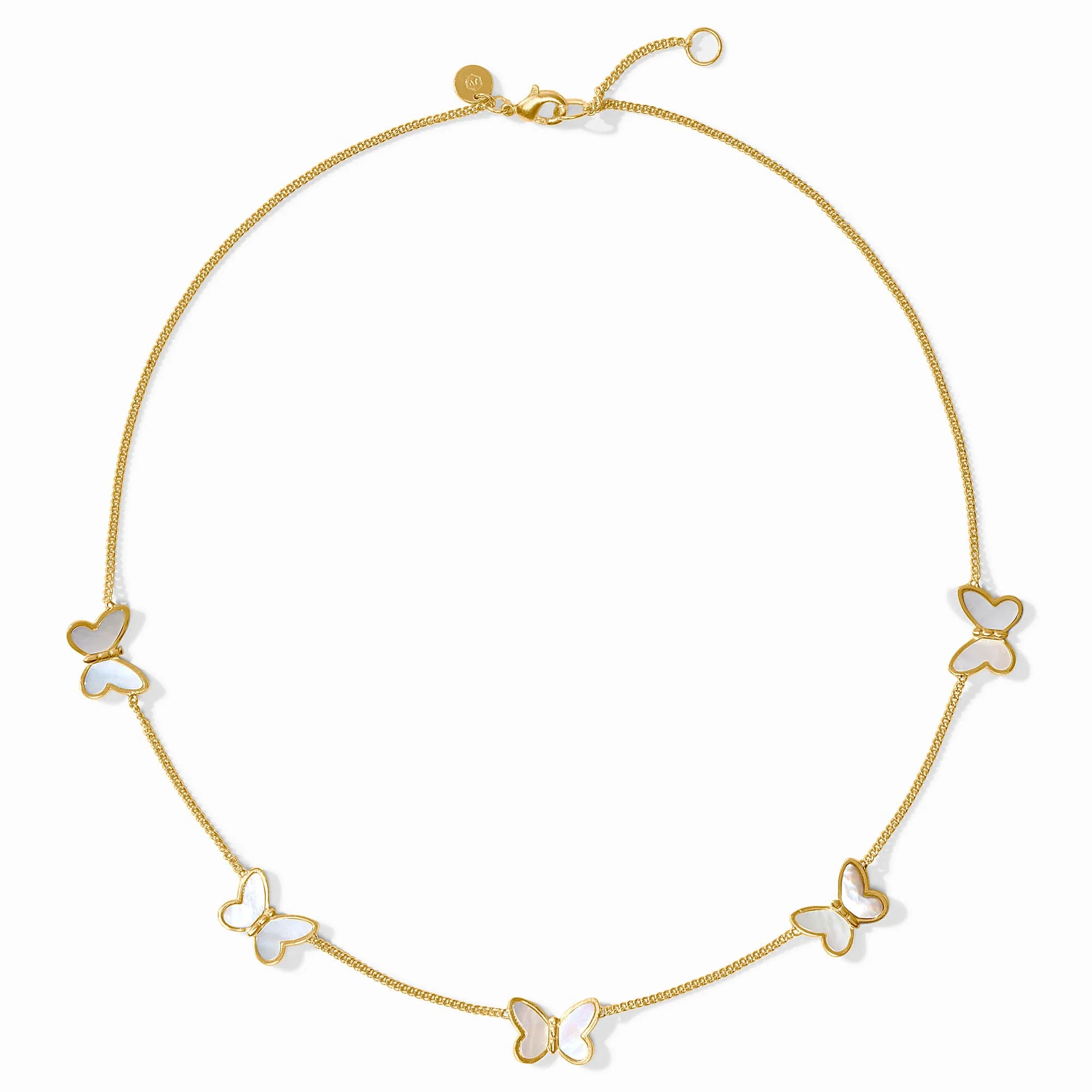 Papillon Delicate Station Necklace - Image 3