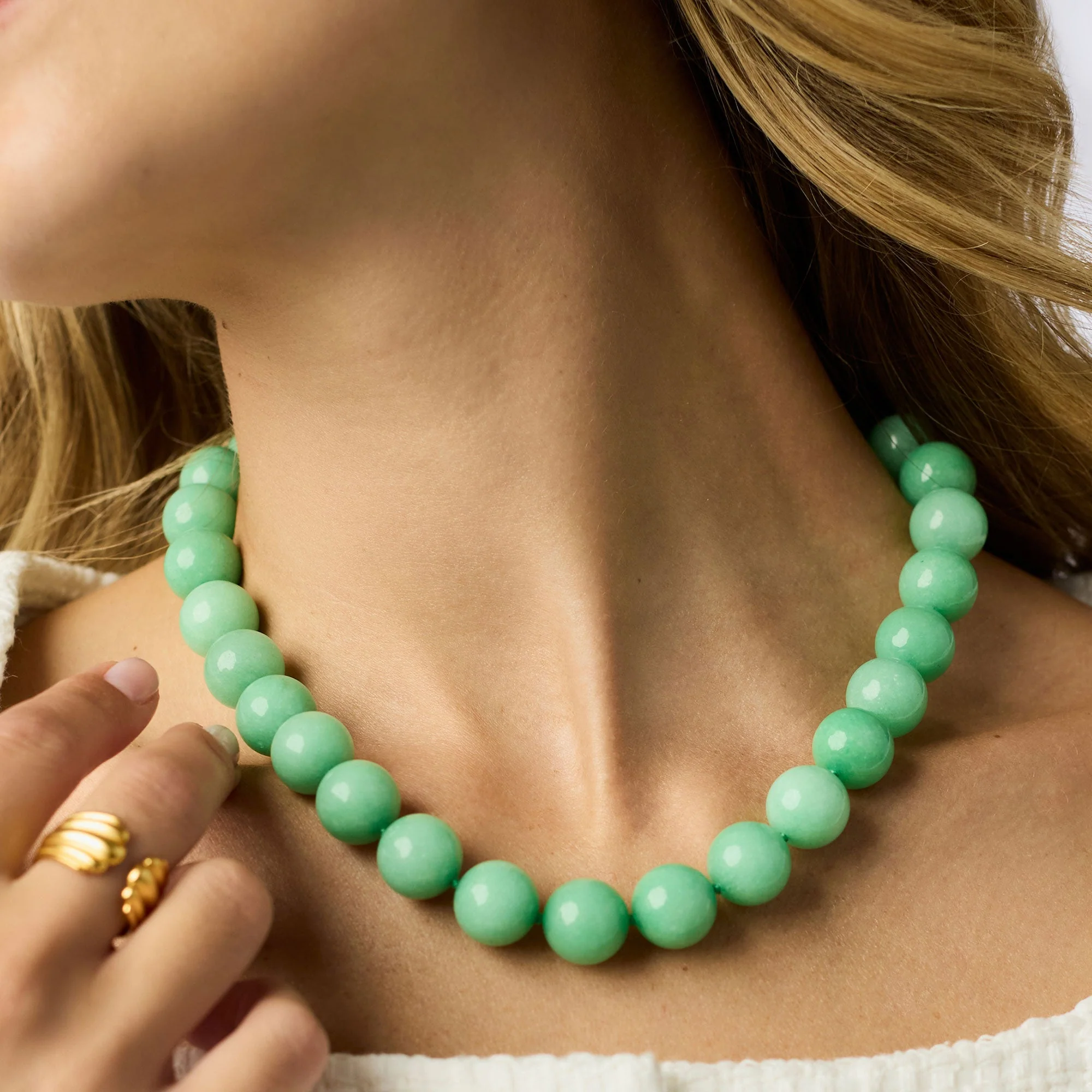 Portofino Beaded Necklace - Image 4