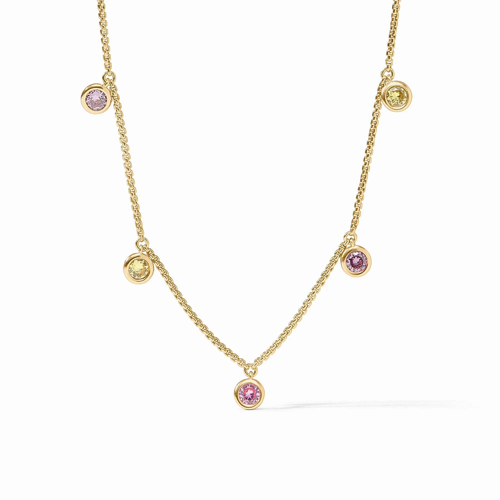 Rainbow Delicate Charm Necklace - Image 3