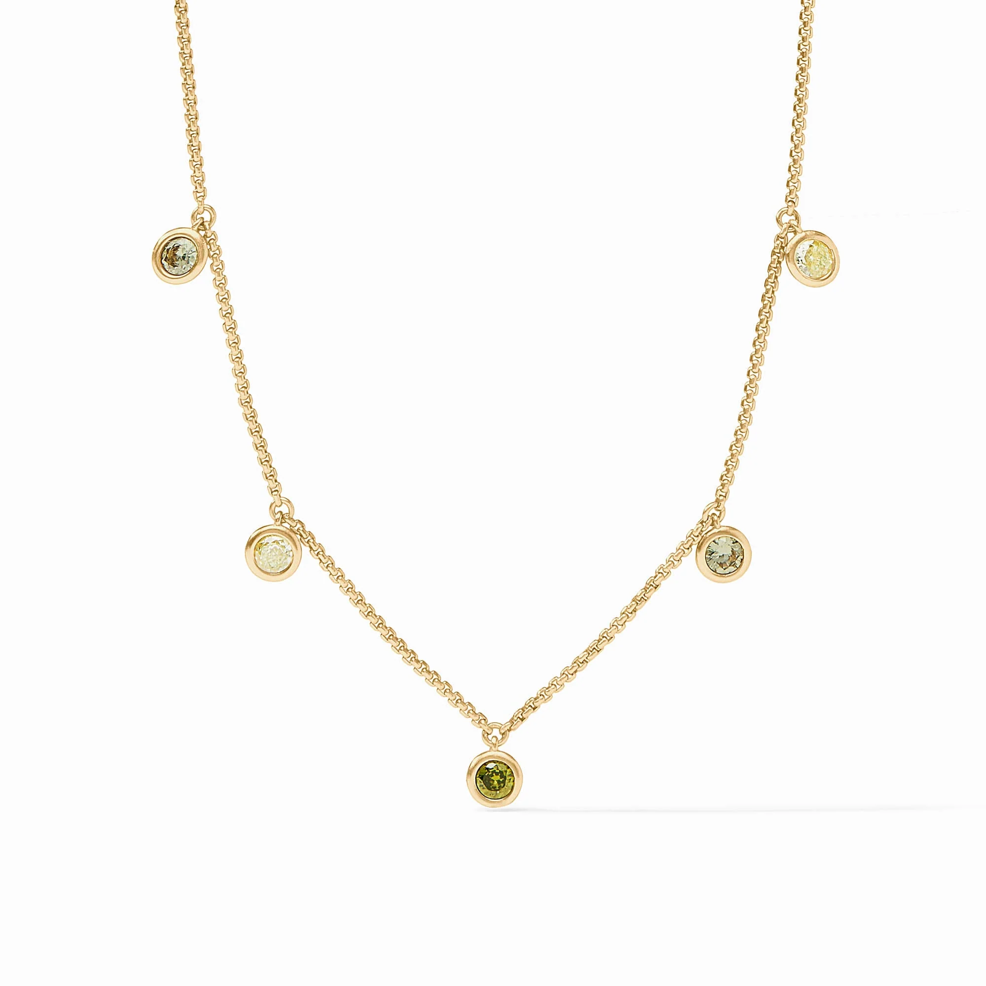 Rainbow Delicate Charm Necklace - Image 4