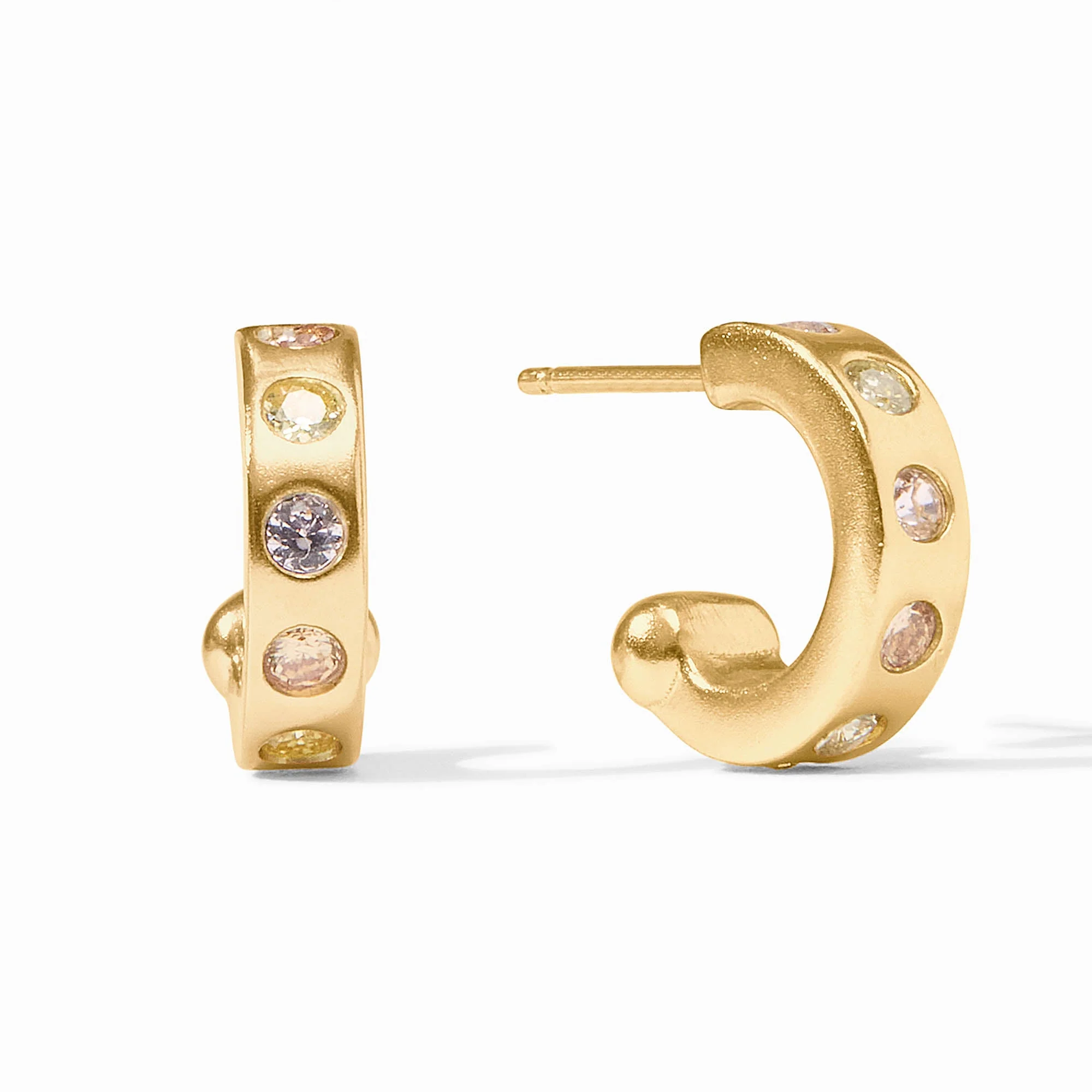 Rainbow Hoop & Charm Earring - Image 6