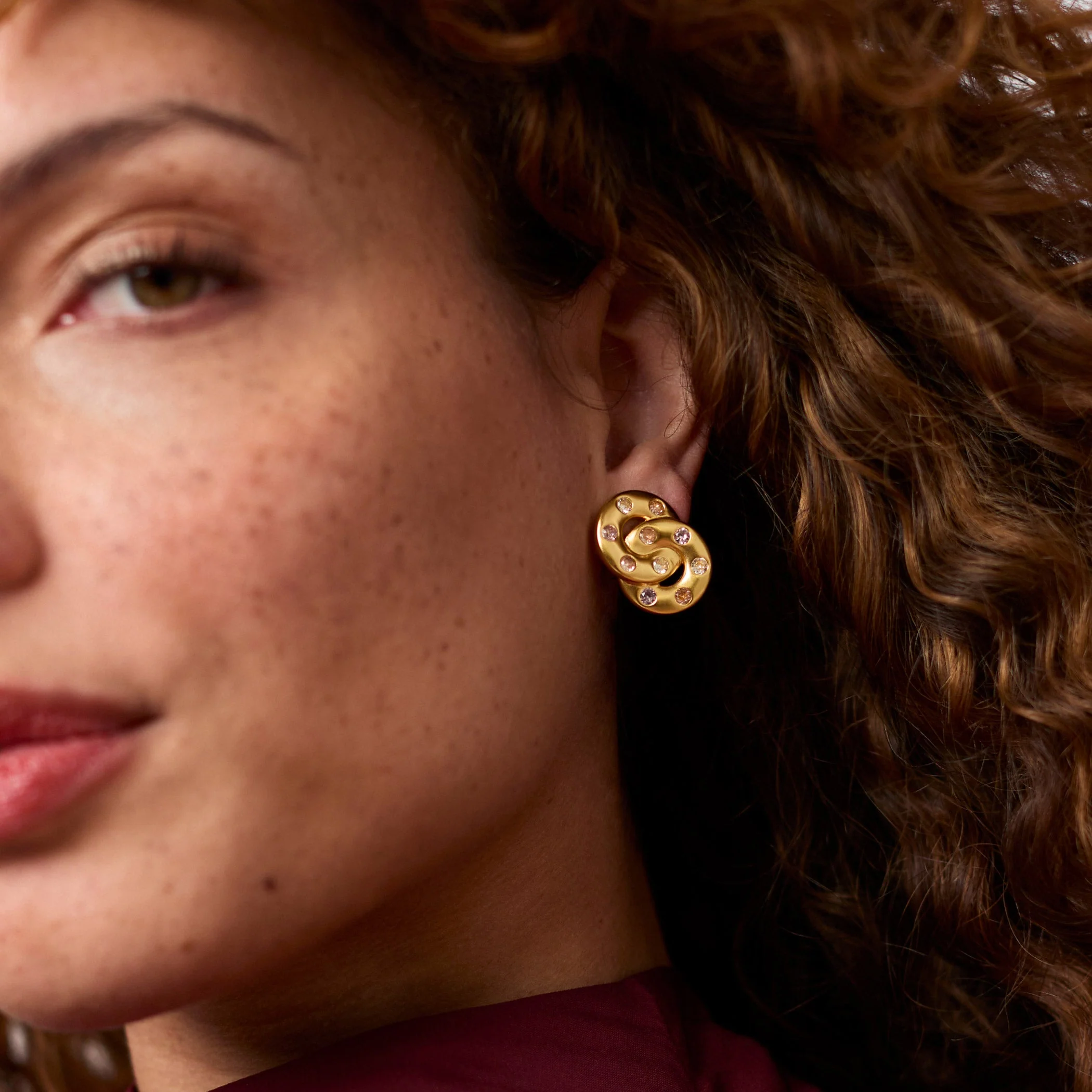 Rainbow Infinity Earring - Image 5