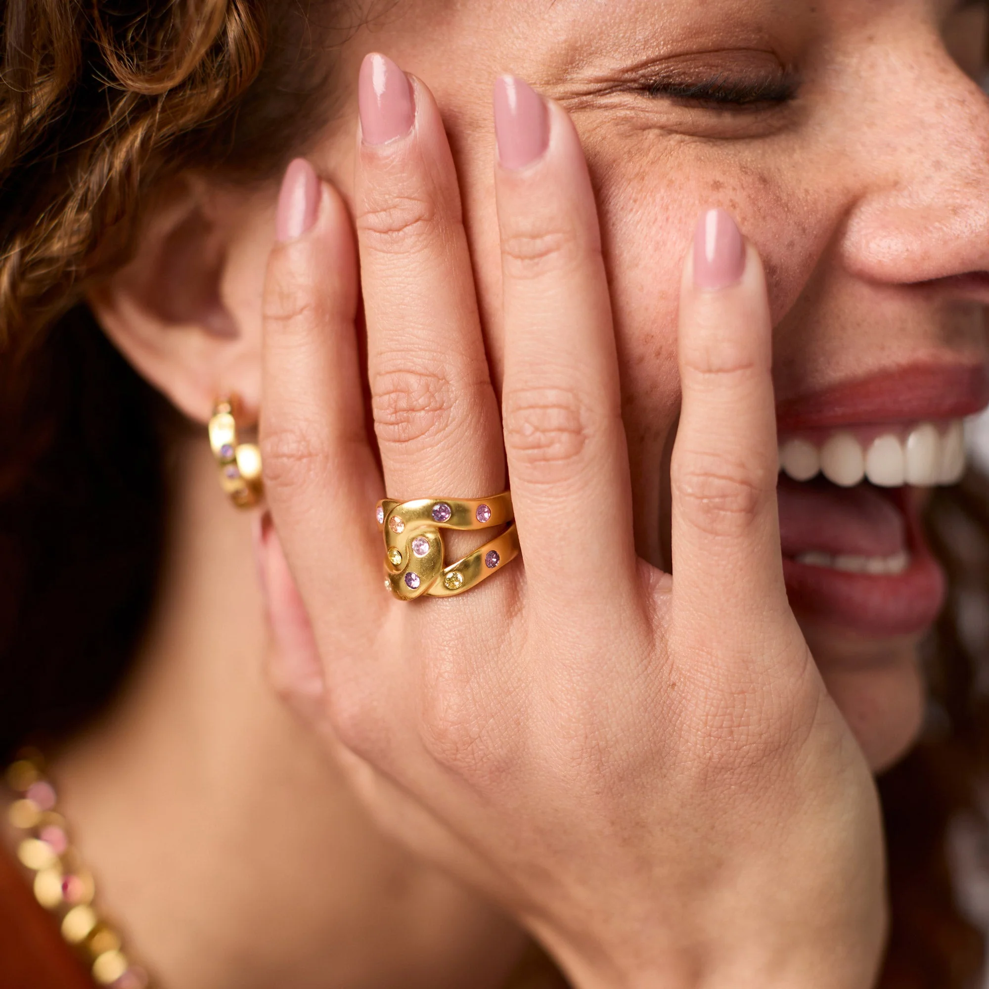 Rainbow Infinity Ring - Image 5