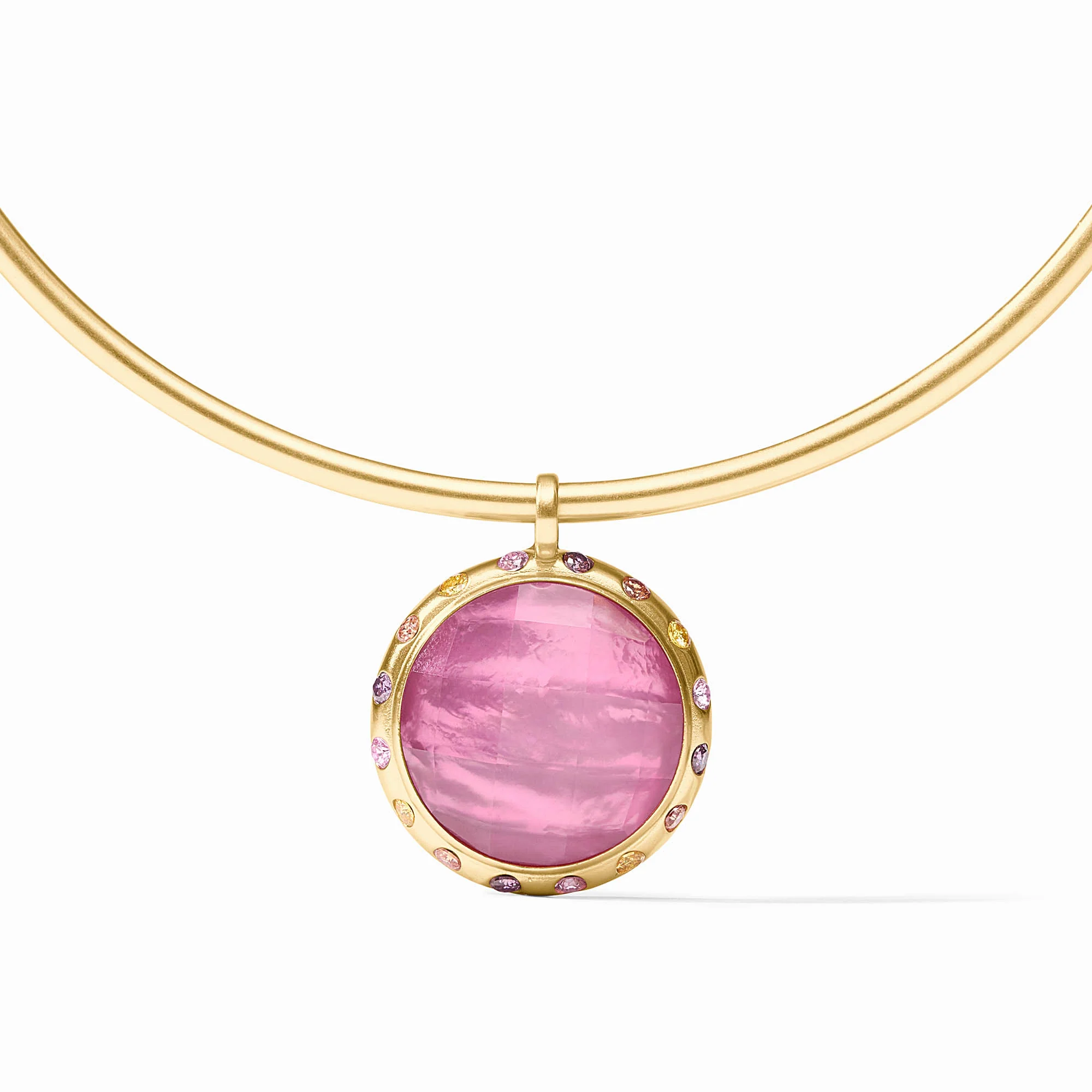 Rainbow Statement Necklace - Image 4