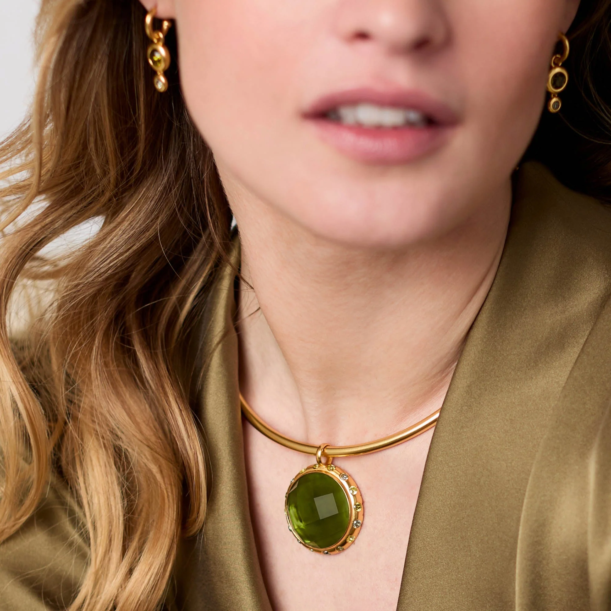 Rainbow Statement Necklace - Image 5