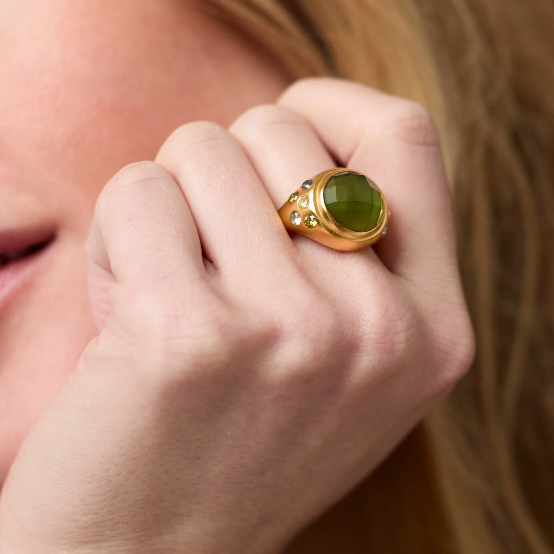 Rainbow Statement Ring - Image 5