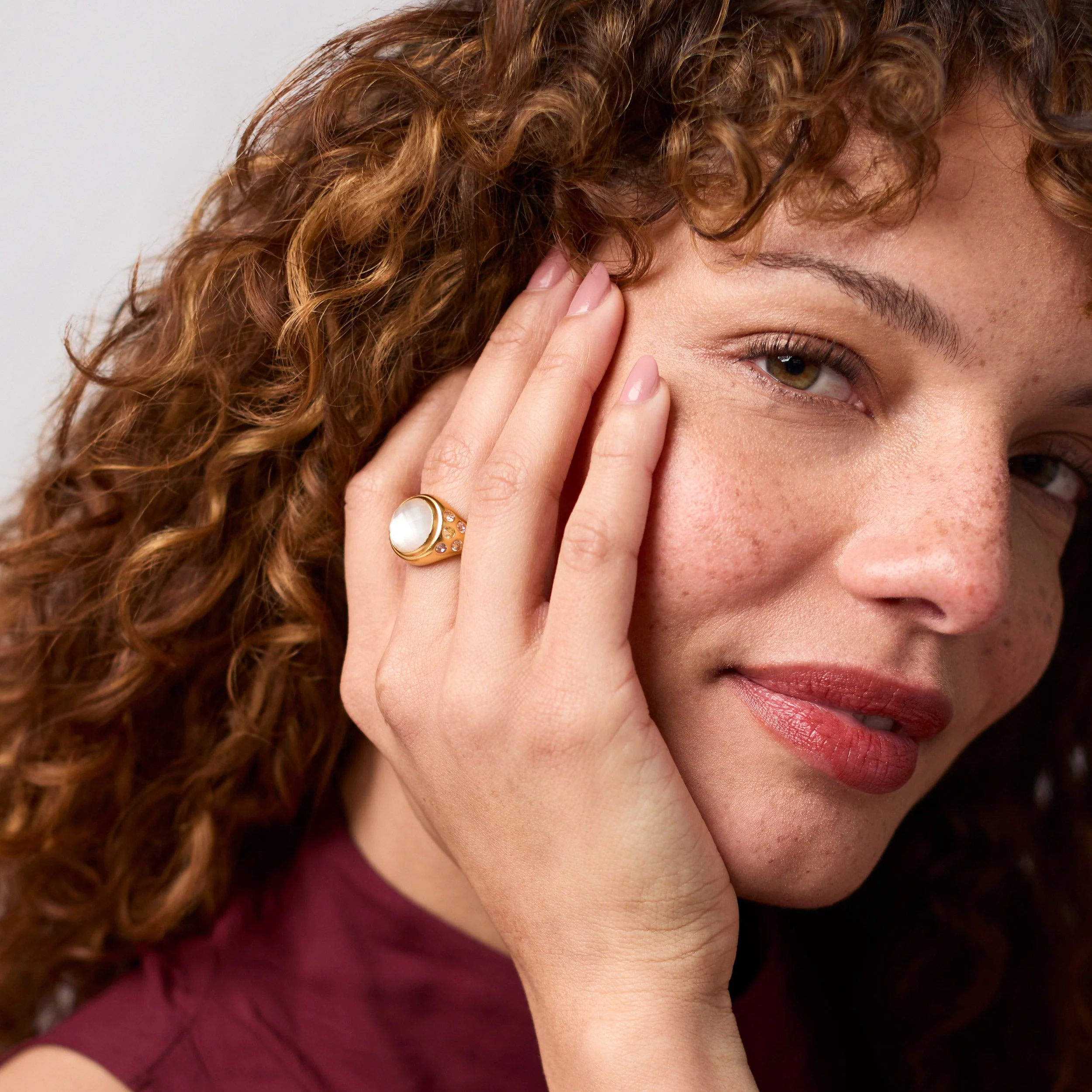 Rainbow Statement Ring - Image 7
