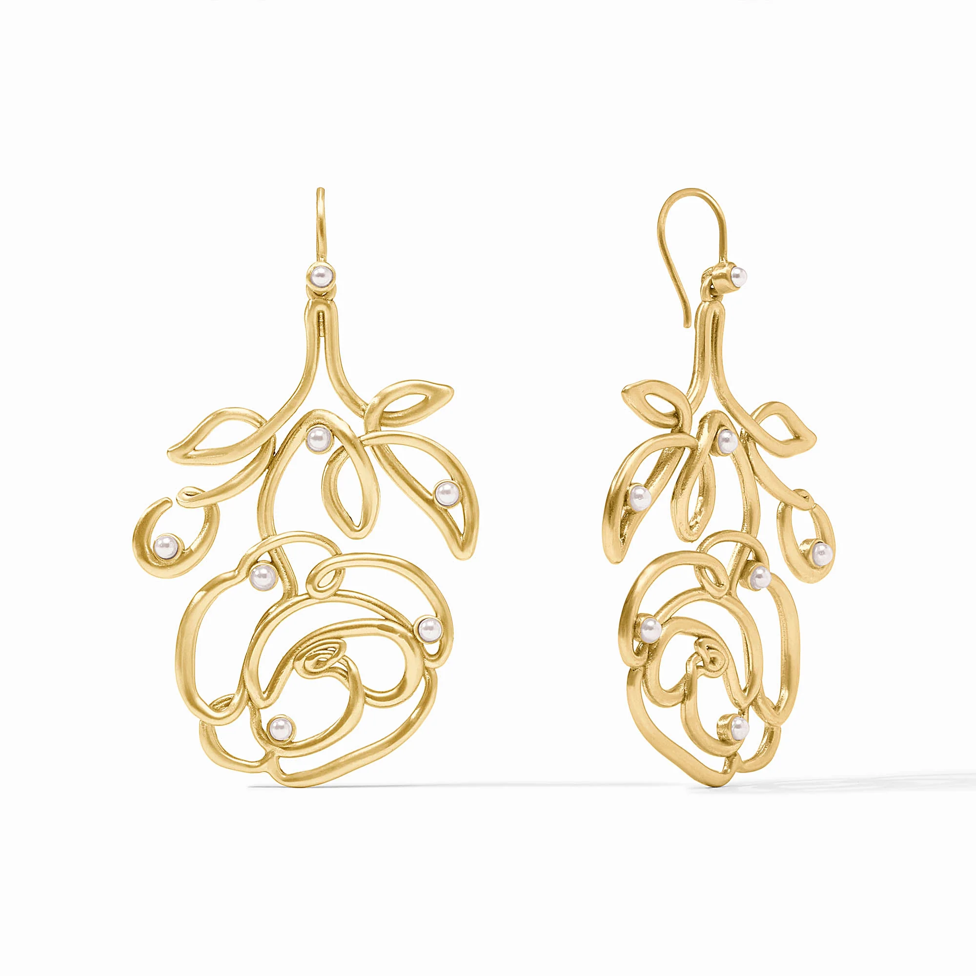 Rose Calligraphy Earring - Image 3