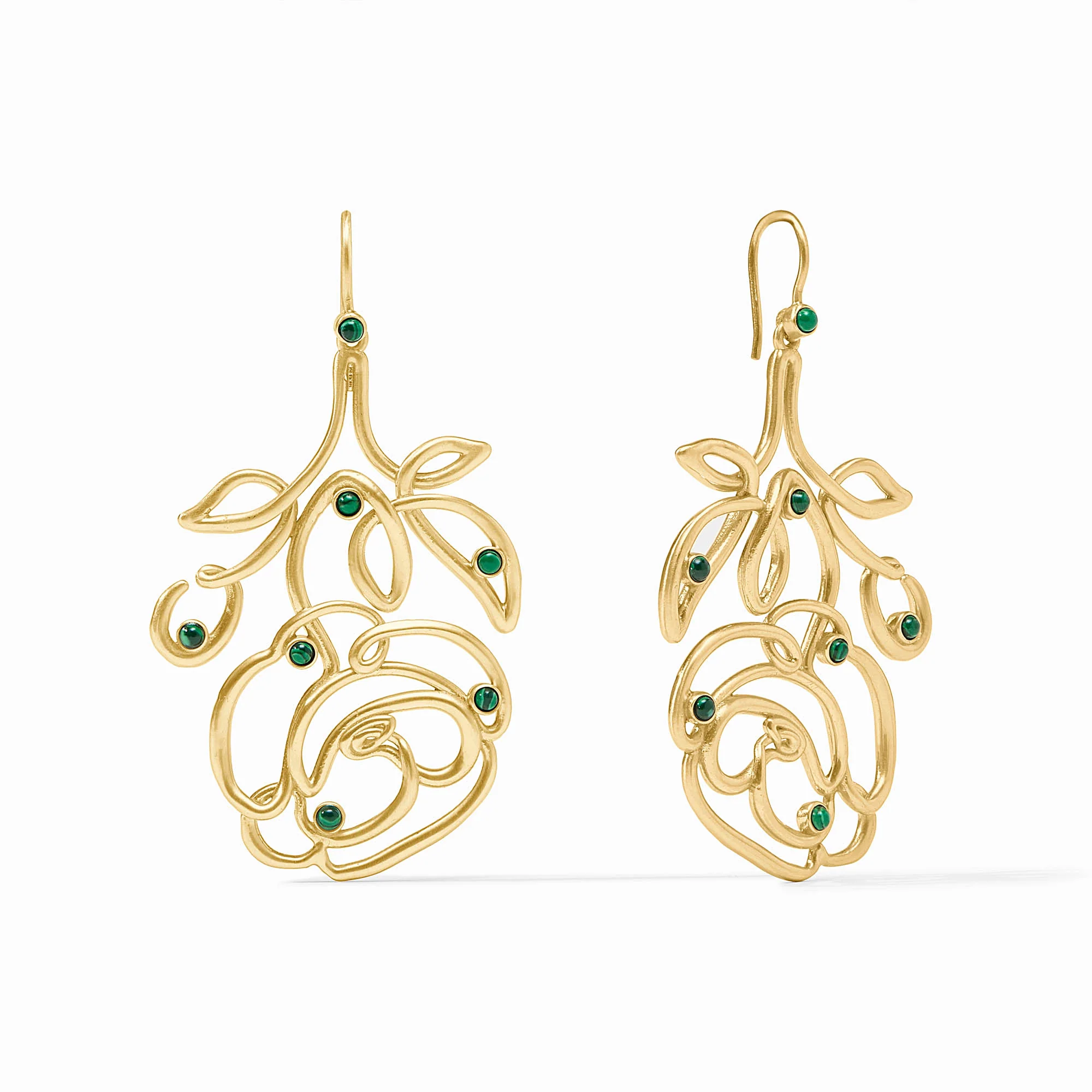 Rose Calligraphy Earring - Image 4