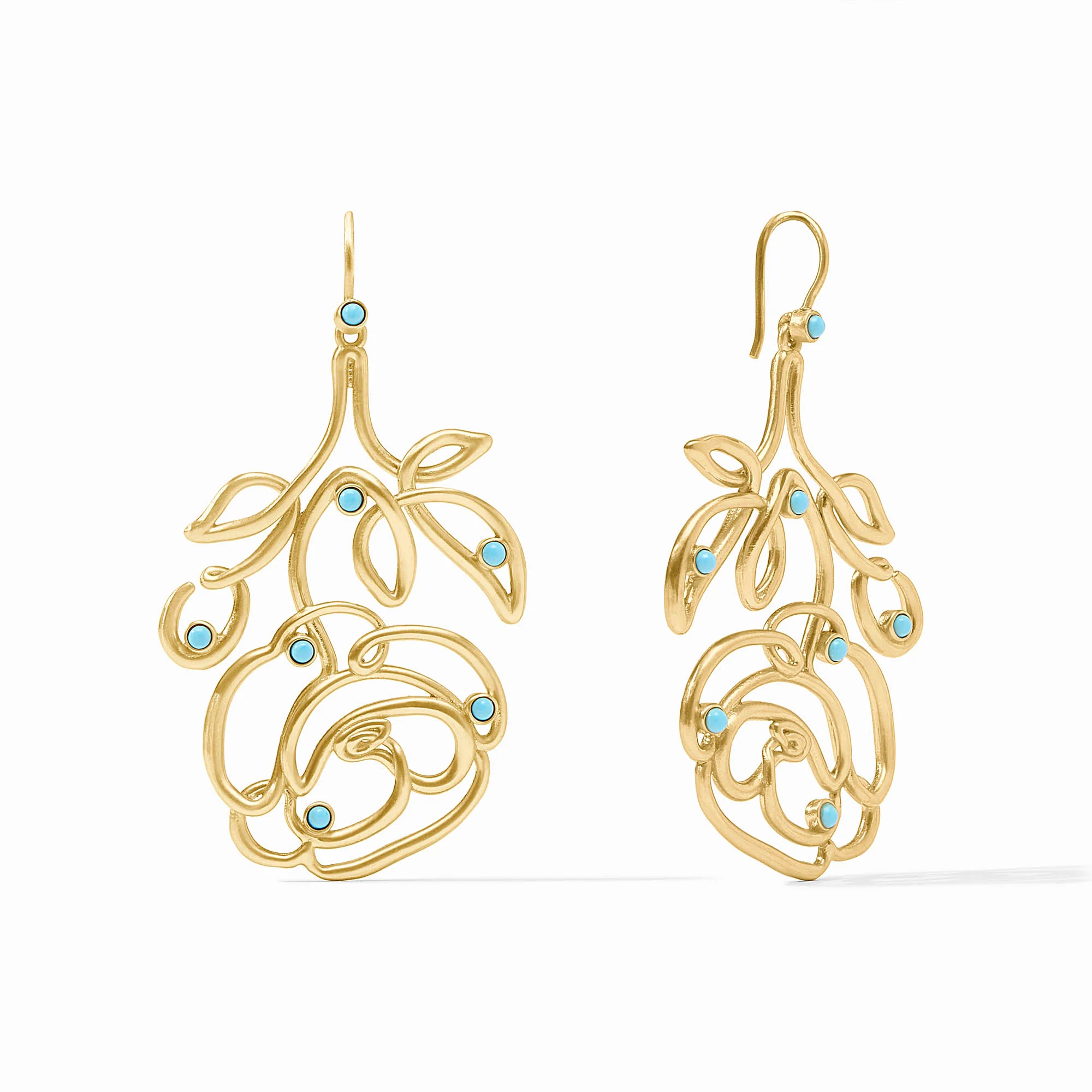 Rose Calligraphy Earring - Image 5