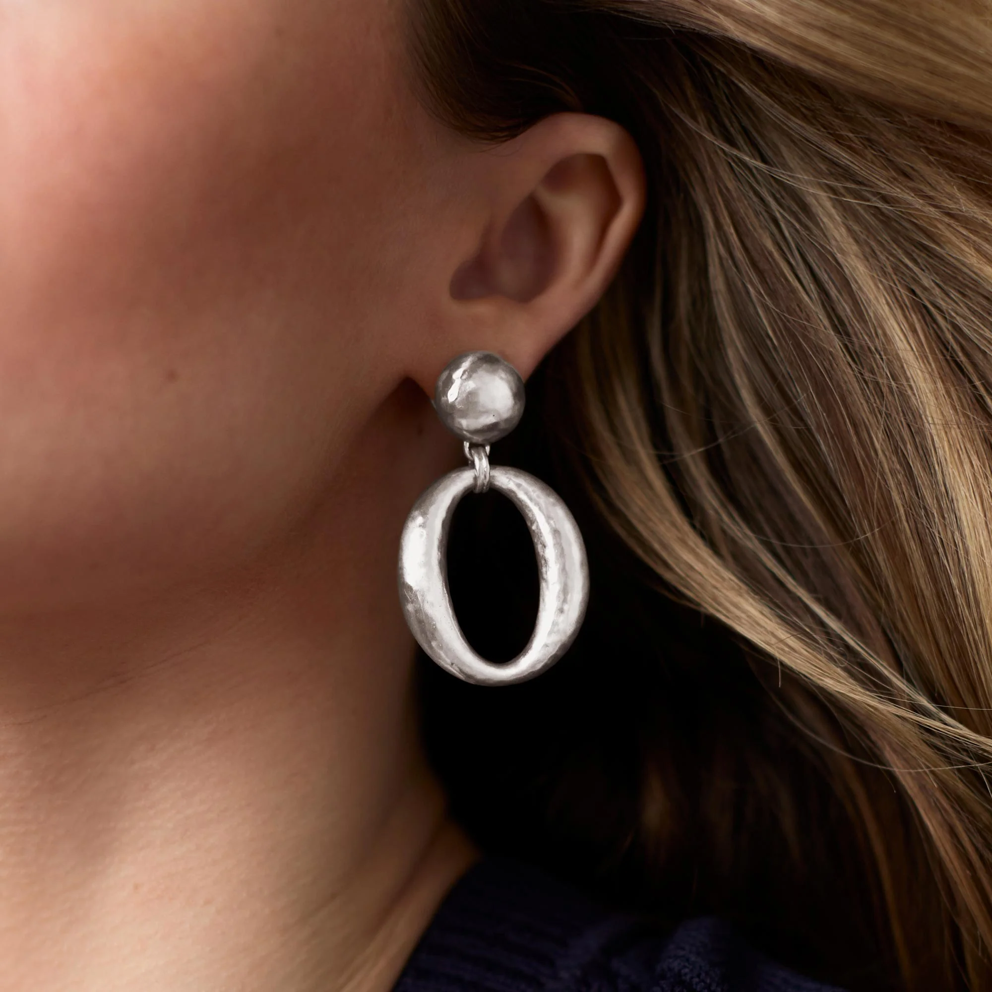 Solara Orbit Statement Earring - Image 2