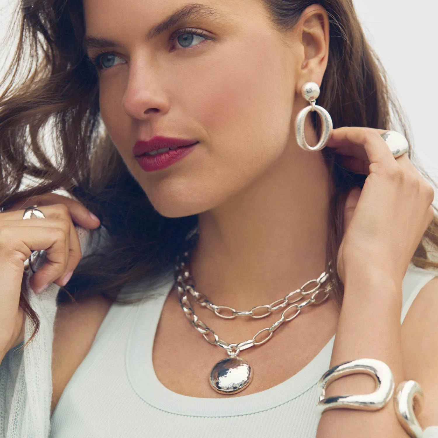 Solara Orbit Statement Earring - Image 3