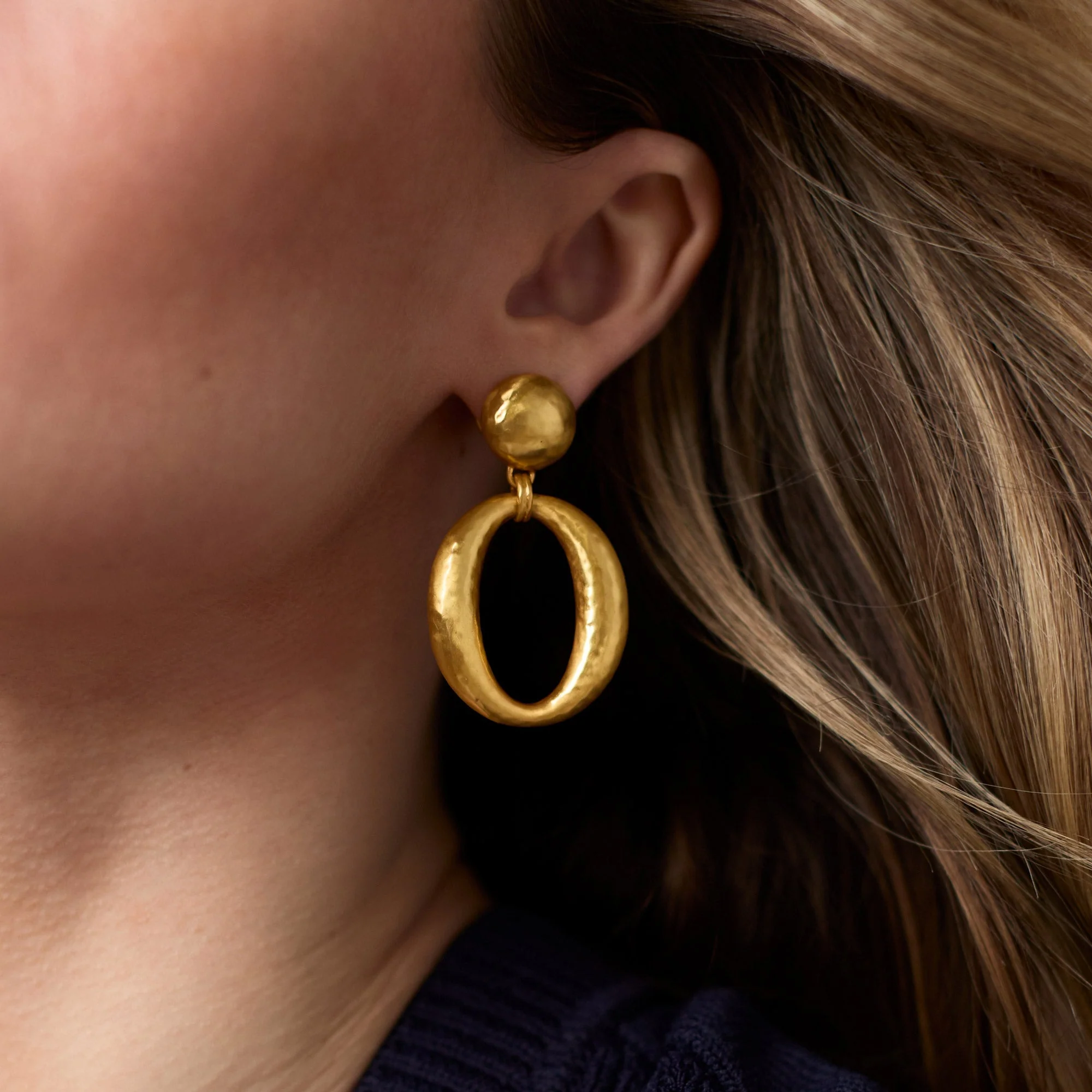 Solara Orbit Statement Earring - Image 2