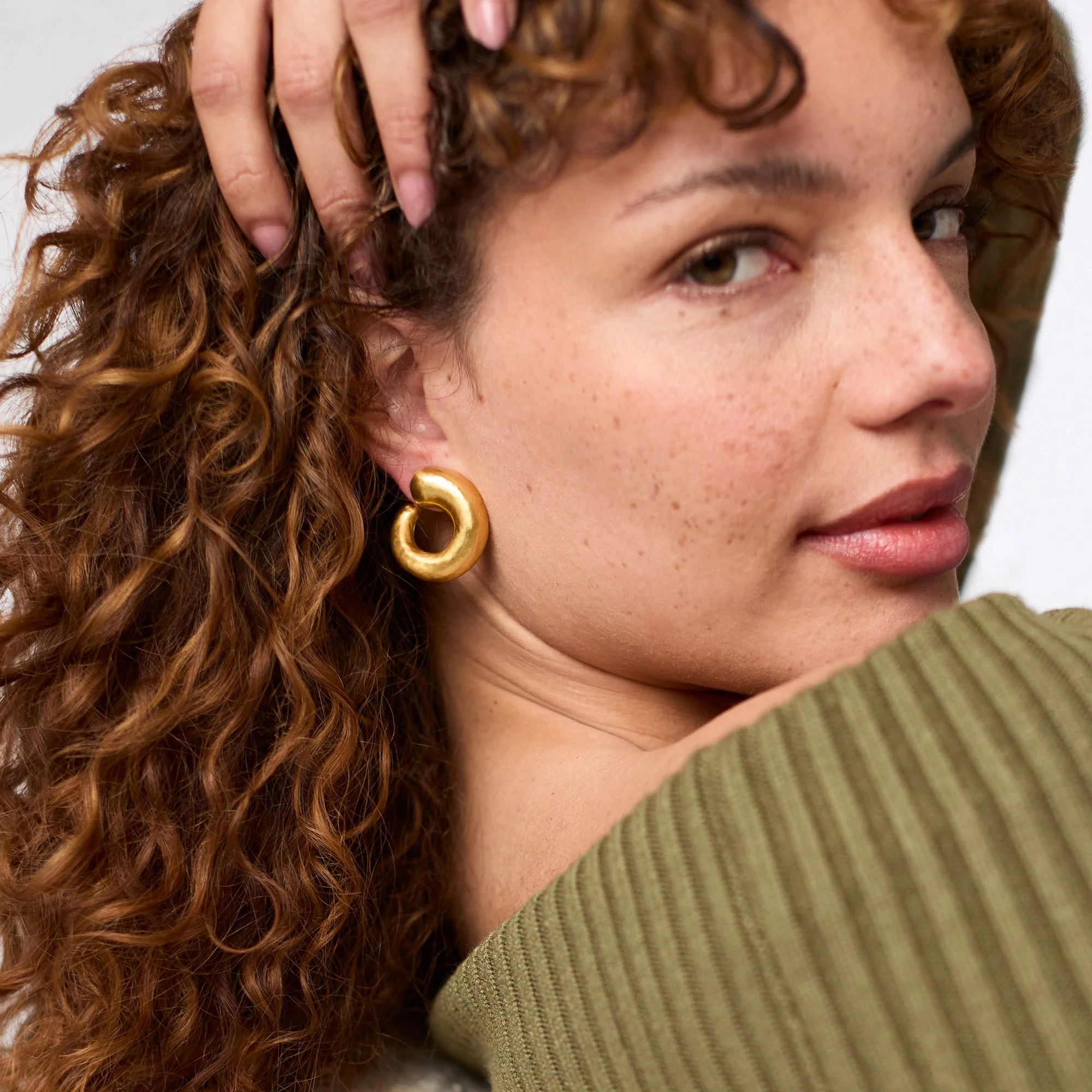 Solara Spiral Earring - Image 3