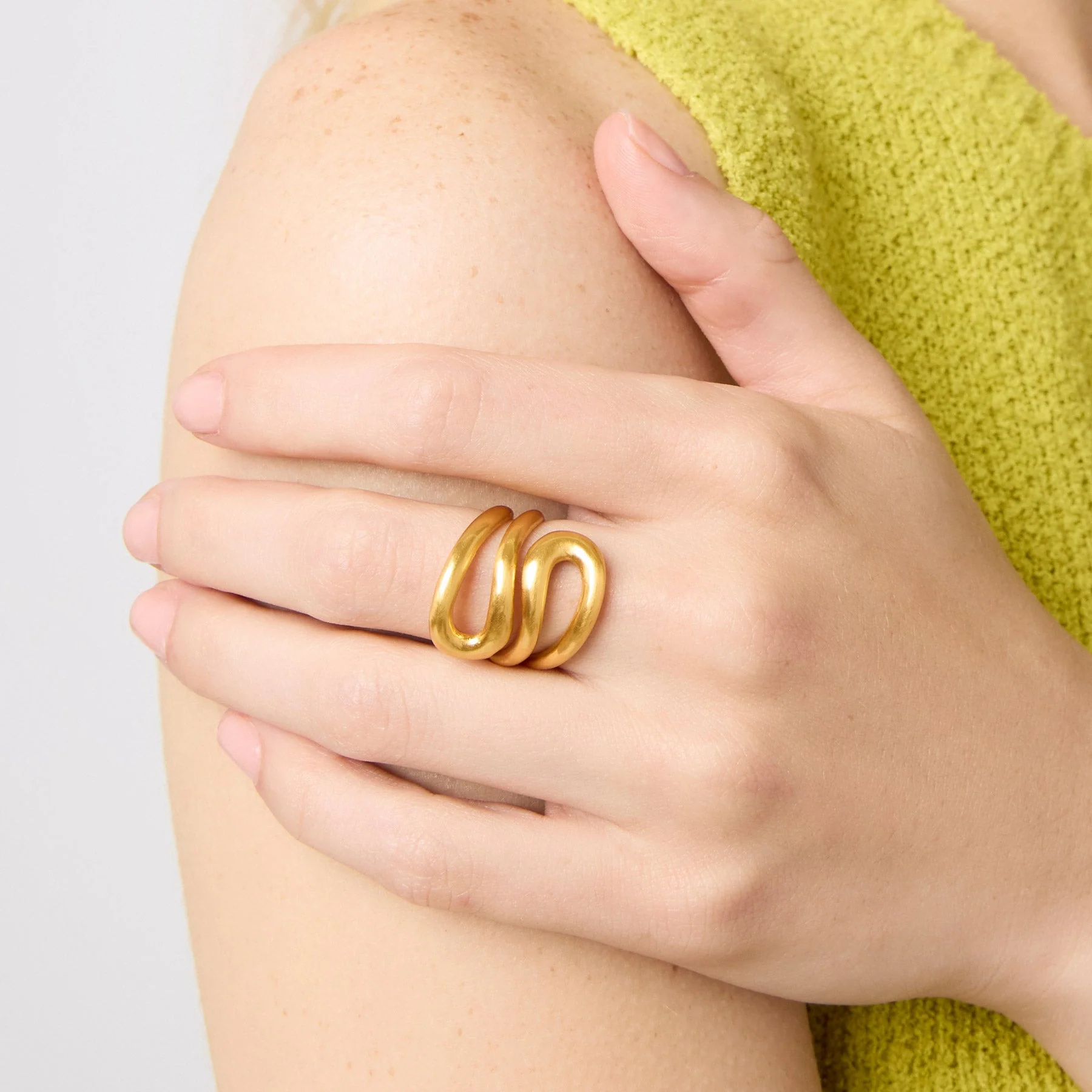 Wave Wrap Ring - Image 3