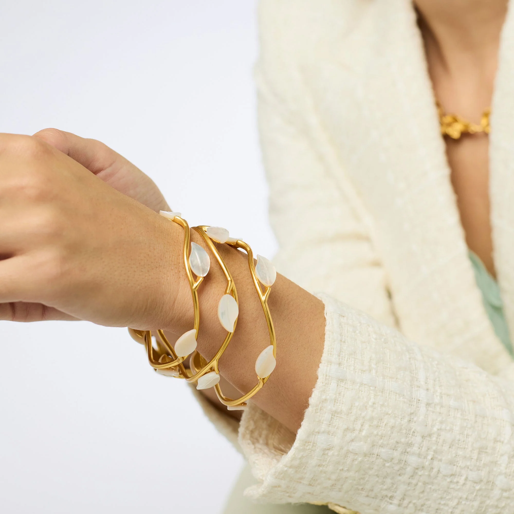 Willow Stone Bangle - Image 4
